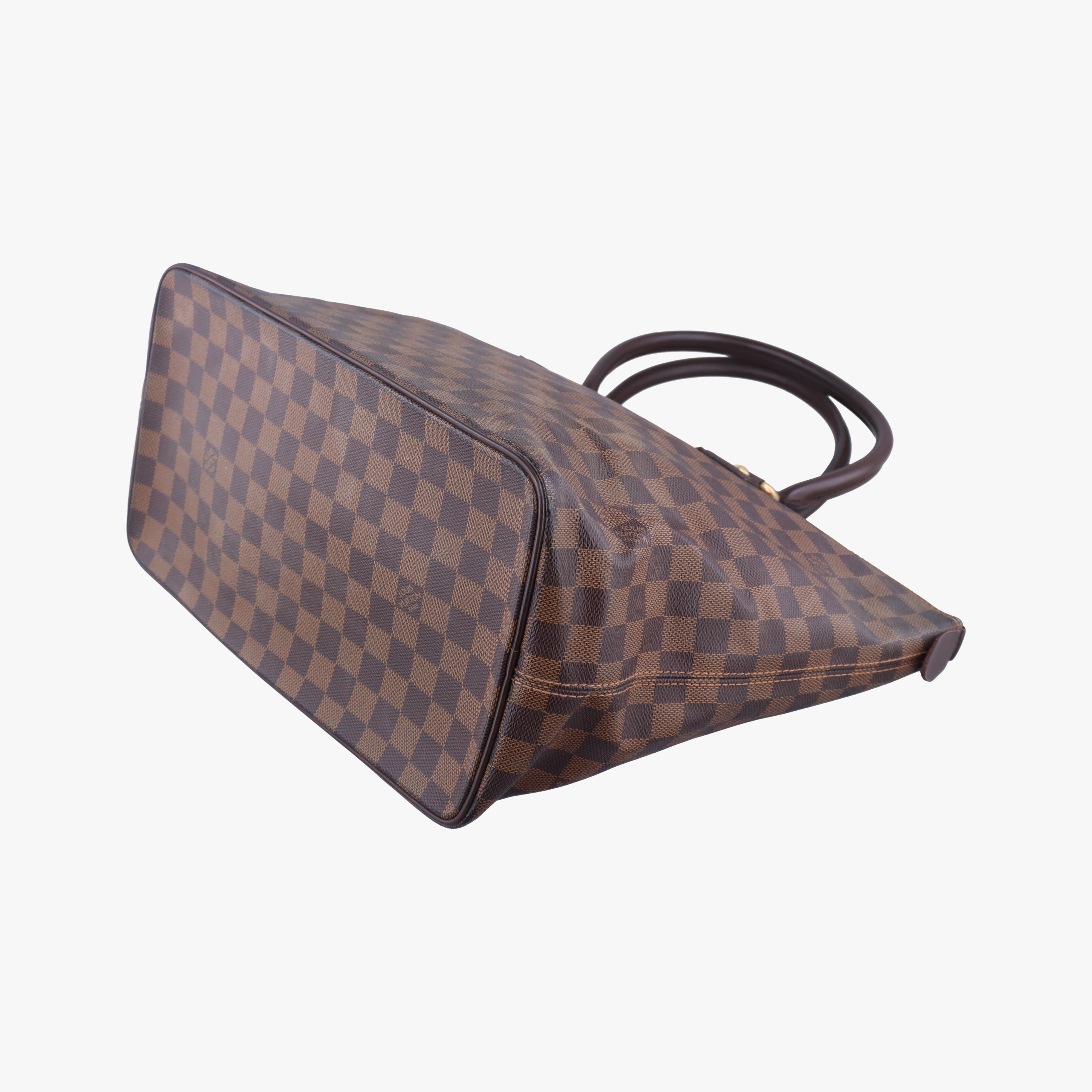 Vintage Louis Vuitton SALEYA MM EBENE Damier Canvas N51182 shoulderbag | stylenewstar