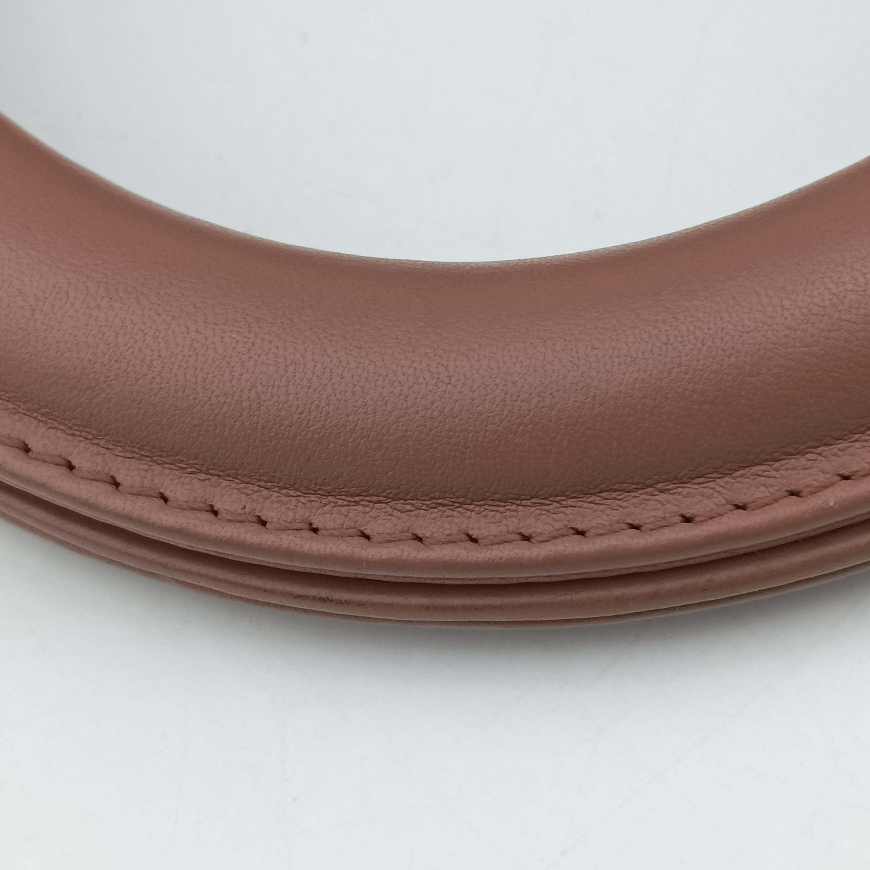 Pre-owned Christian Dior Diorissimo Brown Leather  shoulderbag | stylenewstar
