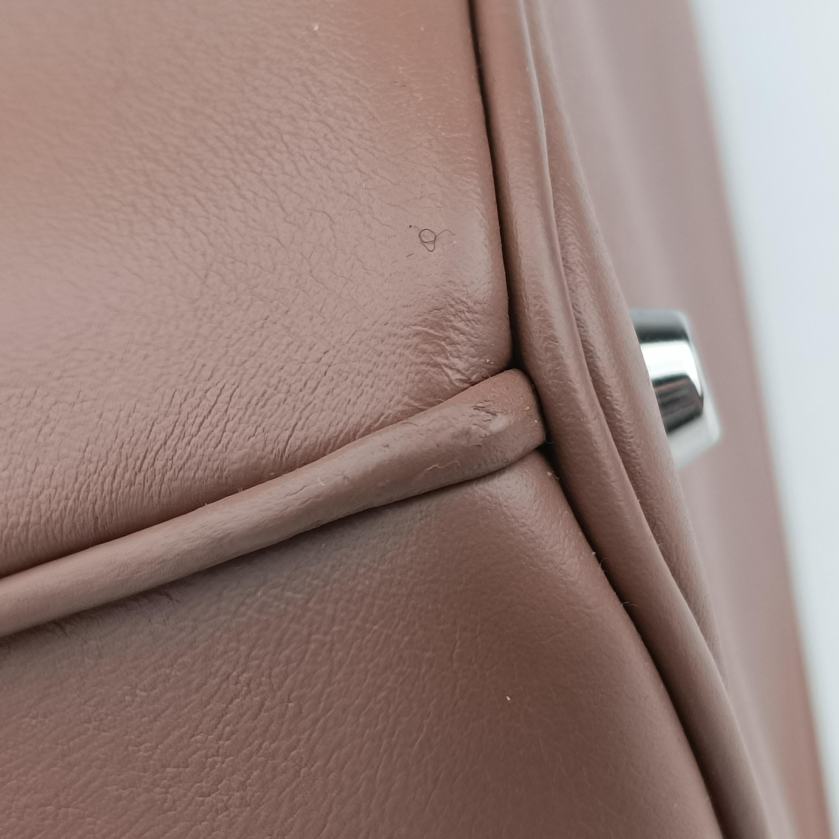 Pre-owned Christian Dior Diorissimo Brown Leather  shoulderbag | stylenewstar