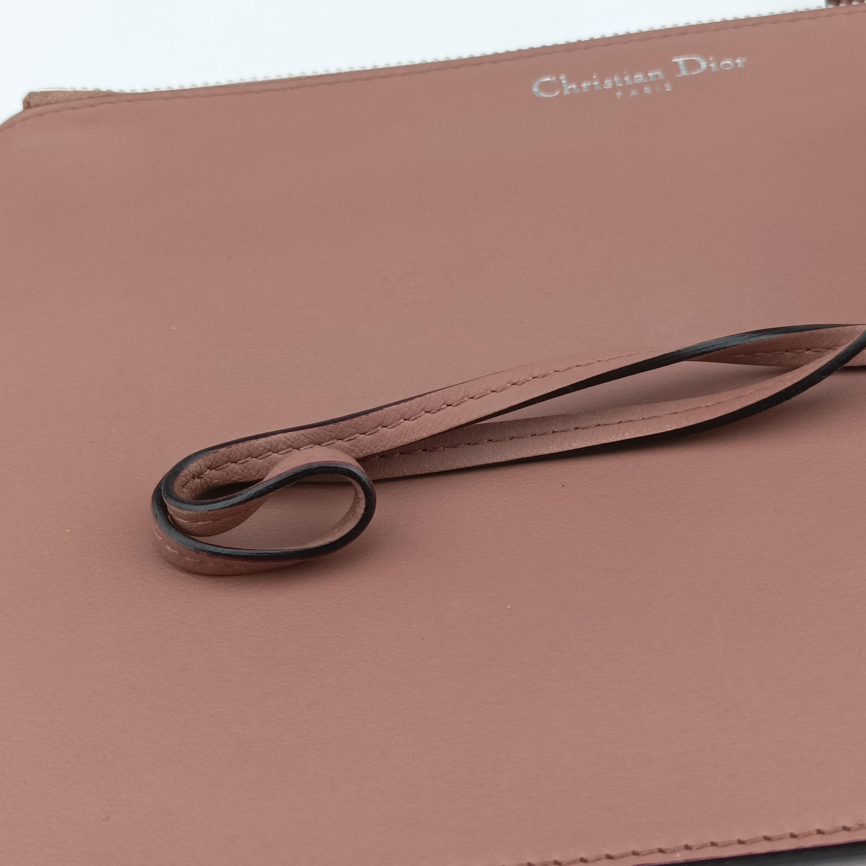 Pre-owned Christian Dior Diorissimo Brown Leather  shoulderbag | stylenewstar