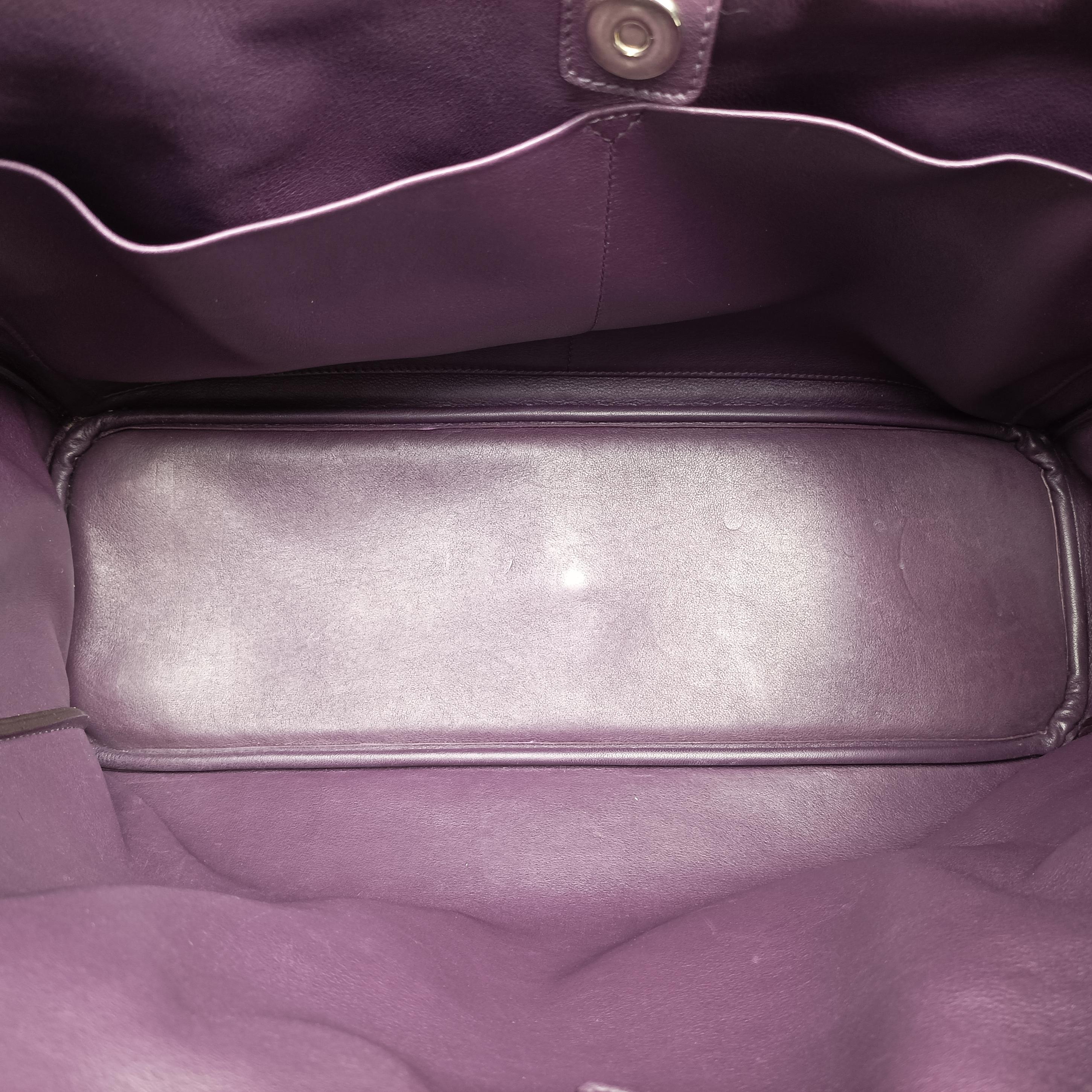 Pre-owned Christian Dior Diorissimo Brown Leather  shoulderbag | stylenewstar
