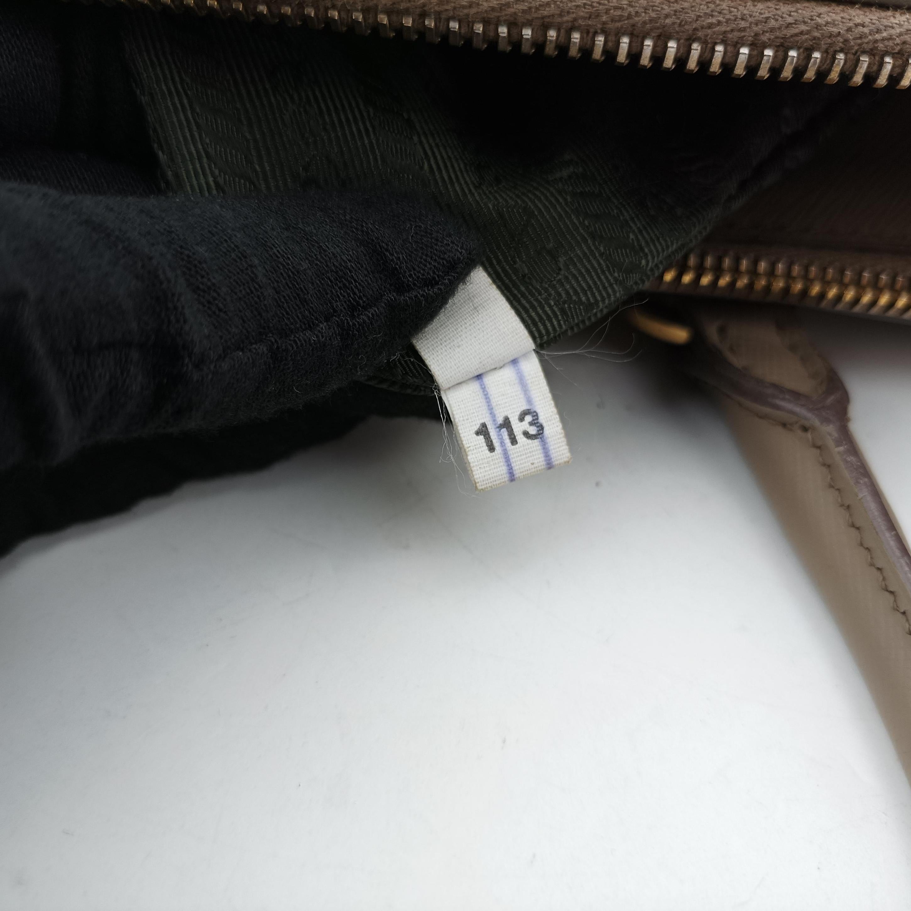 Secondhand Prada Galleria beige SAFFIANO Leather BN2274 shoulderbag | stylenewstar