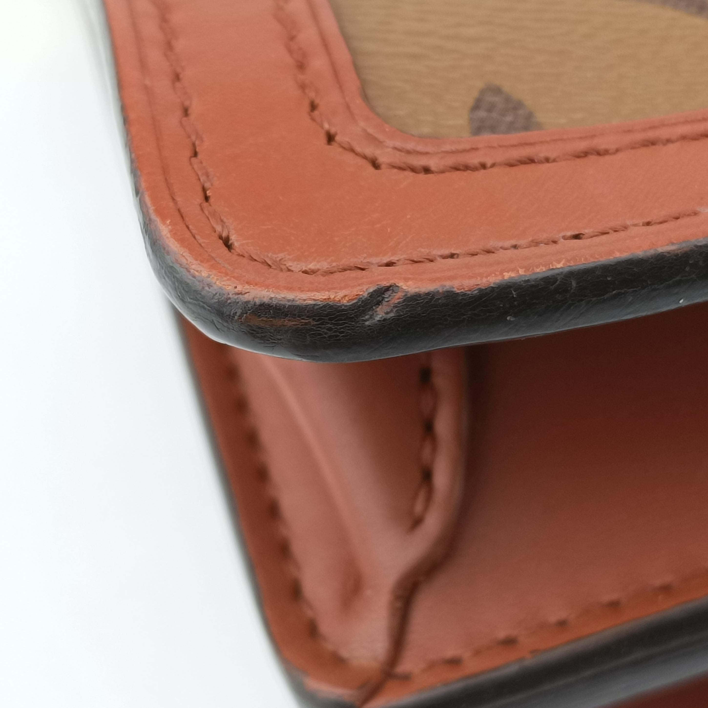 Secondhand Louis Vuitton DAUPHINE brown Monogram Reverse M45958 shoulderbag | stylenewstar