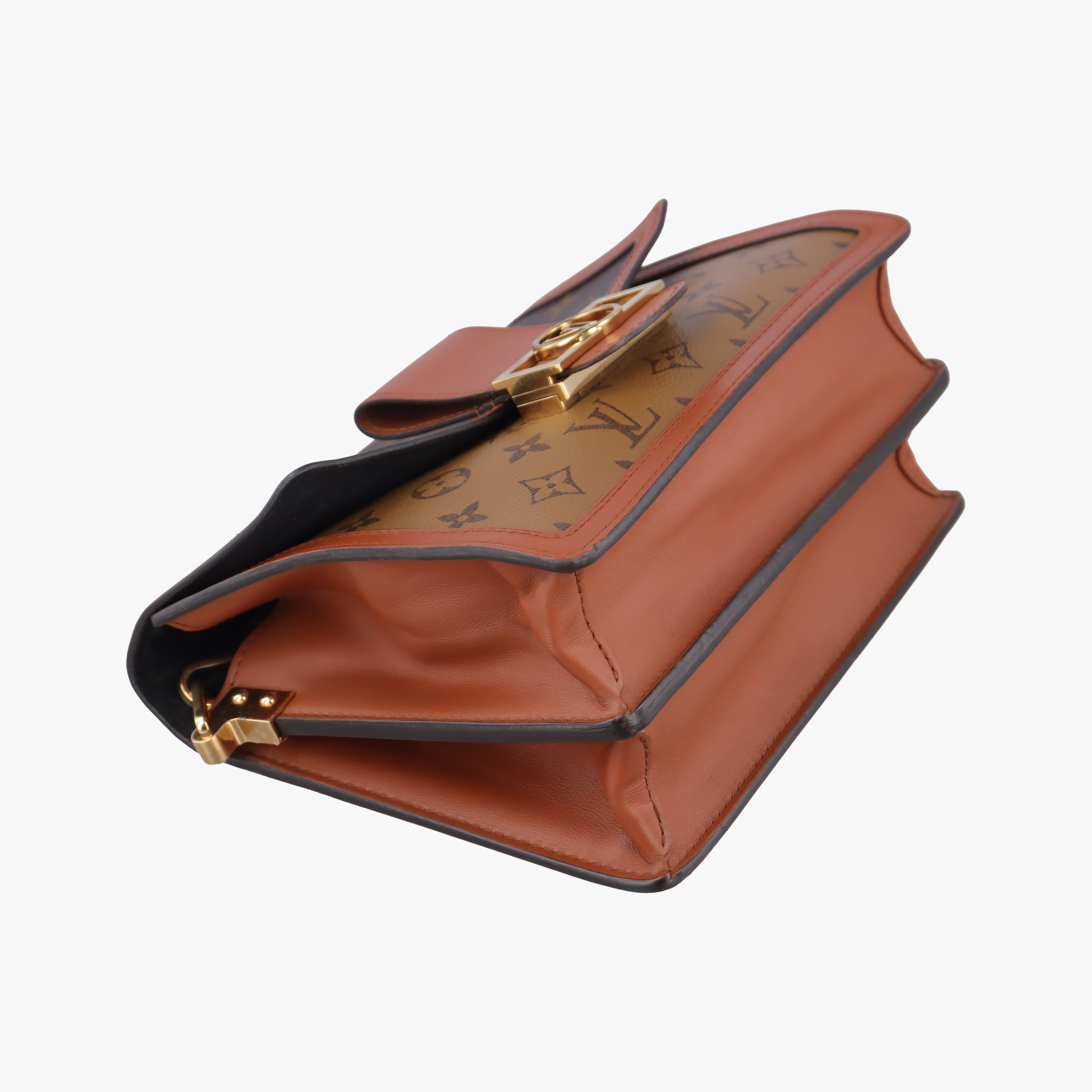 Secondhand Louis Vuitton DAUPHINE brown Monogram Reverse M45958 shoulderbag | stylenewstar