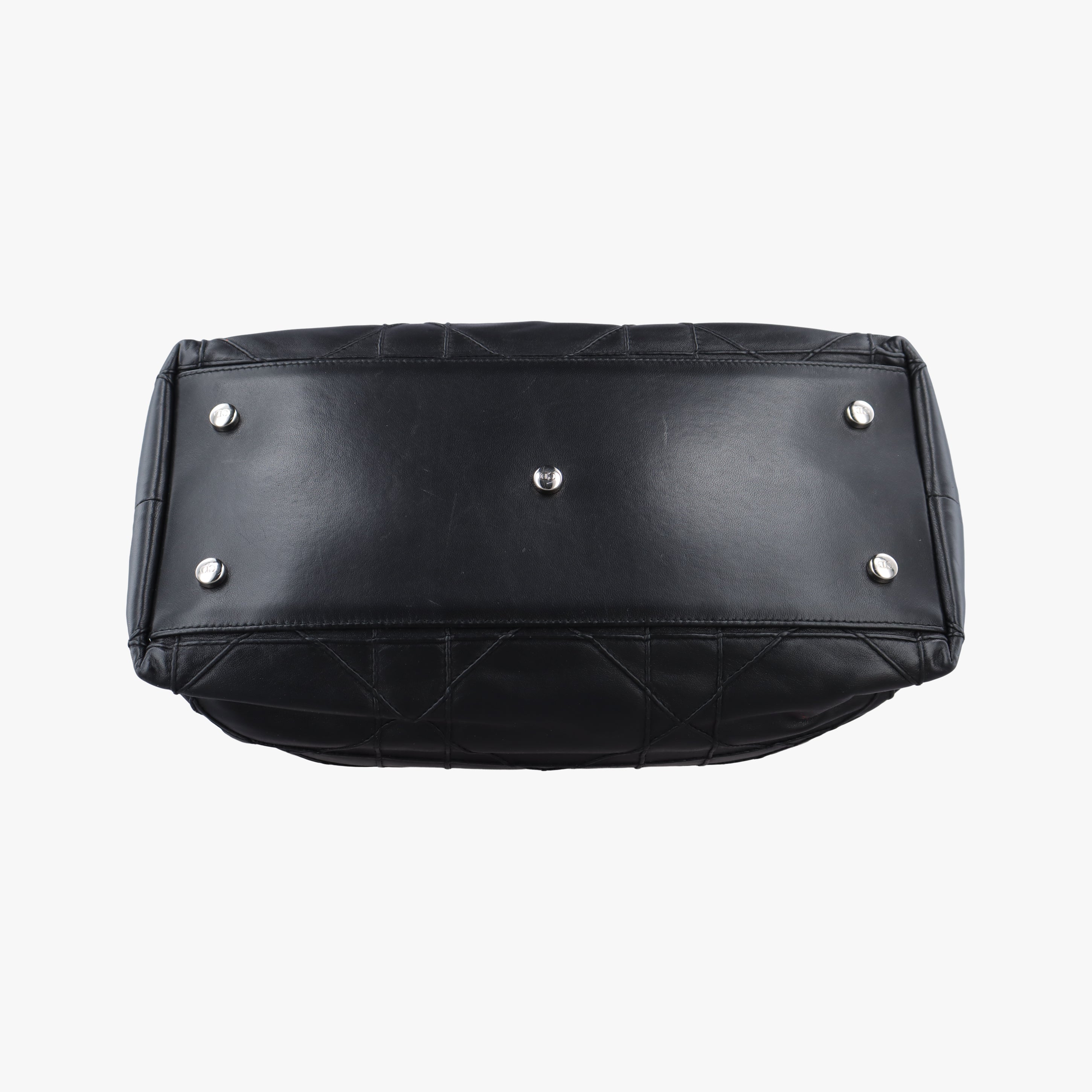 Pre-owned Christian Dior Granville Black lambskin  shoulderbag | stylenewstar