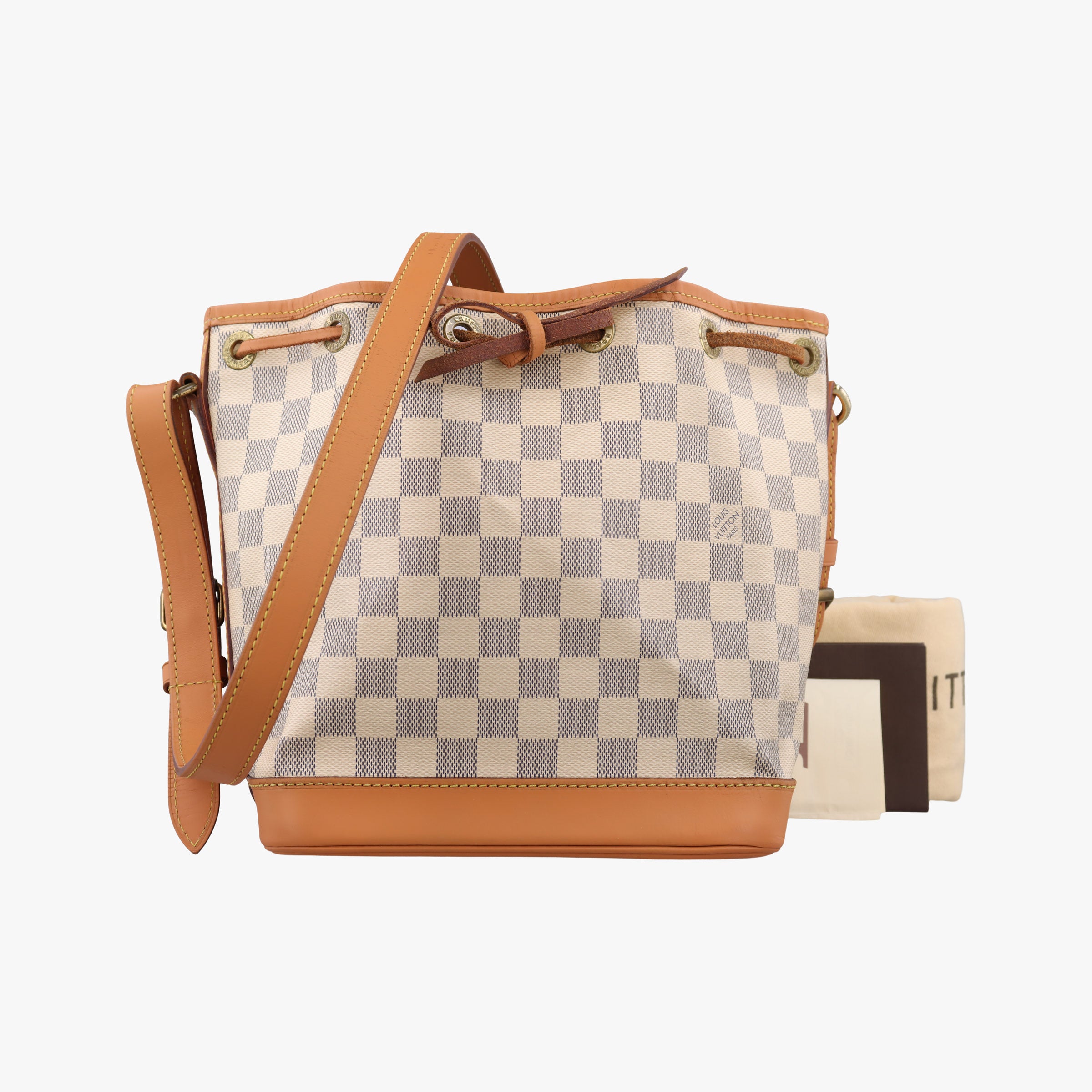 Pre-owned Louis Vuitton Noe BB AZUR Damier Canvas N41220 shoulderbag | stylenewstar