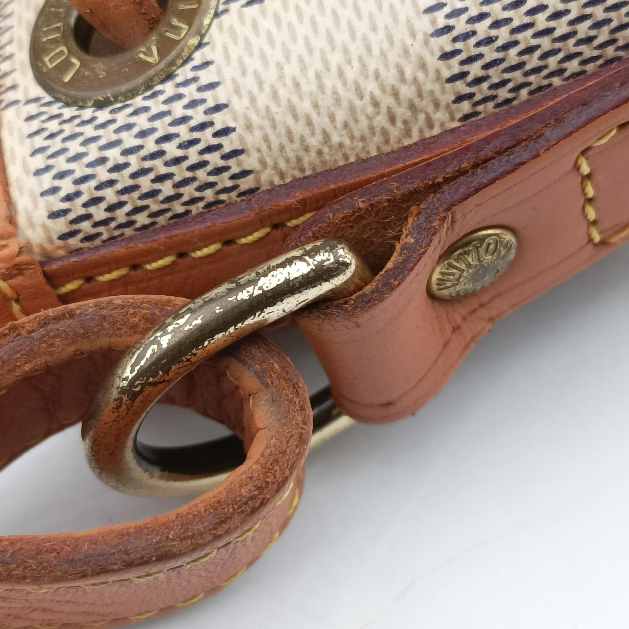 Pre-owned Louis Vuitton Noe BB AZUR Damier Canvas N41220 shoulderbag | stylenewstar