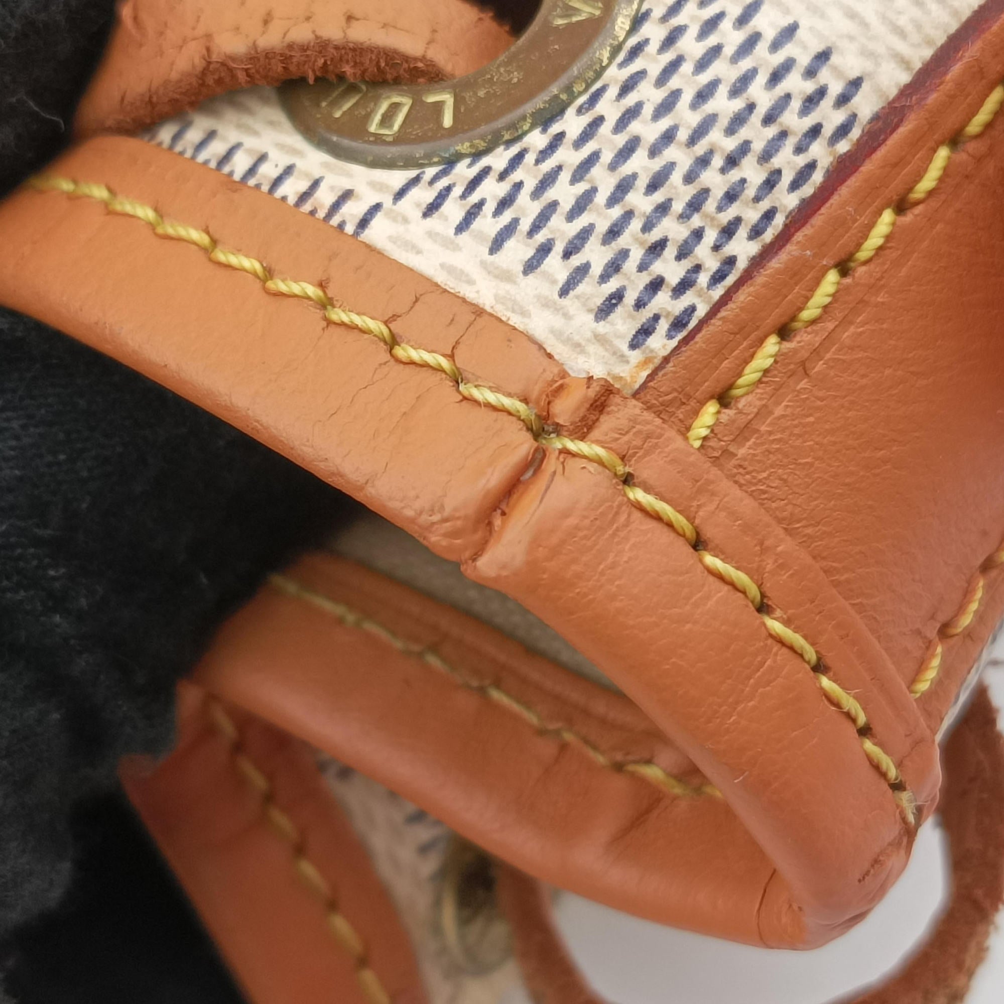 Pre-owned Louis Vuitton Noe BB AZUR Damier Canvas N41220 shoulderbag | stylenewstar
