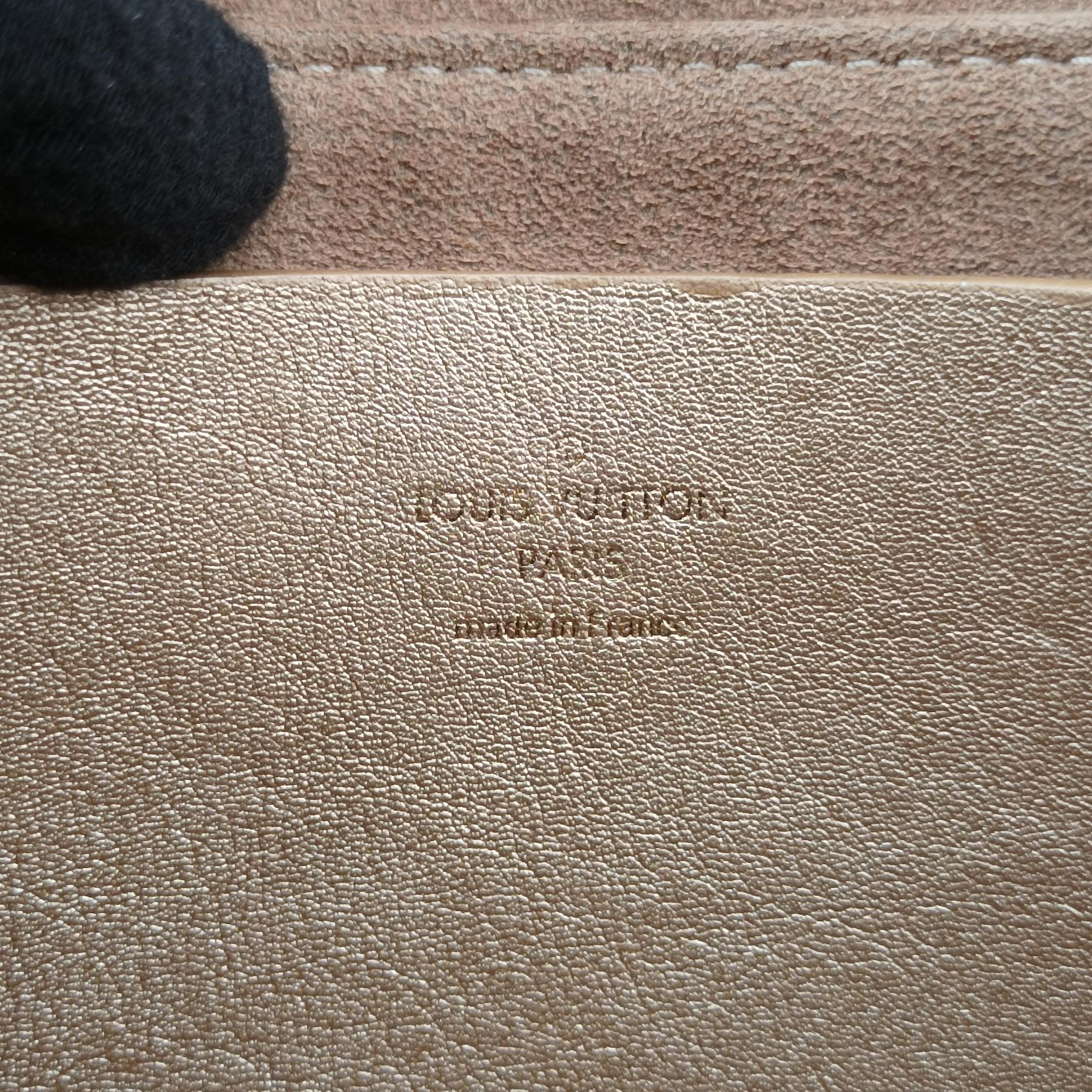 Pre-owned Louis Vuitton Love Note golden×silver Leather M54504 shoulderbag | stylenewstar