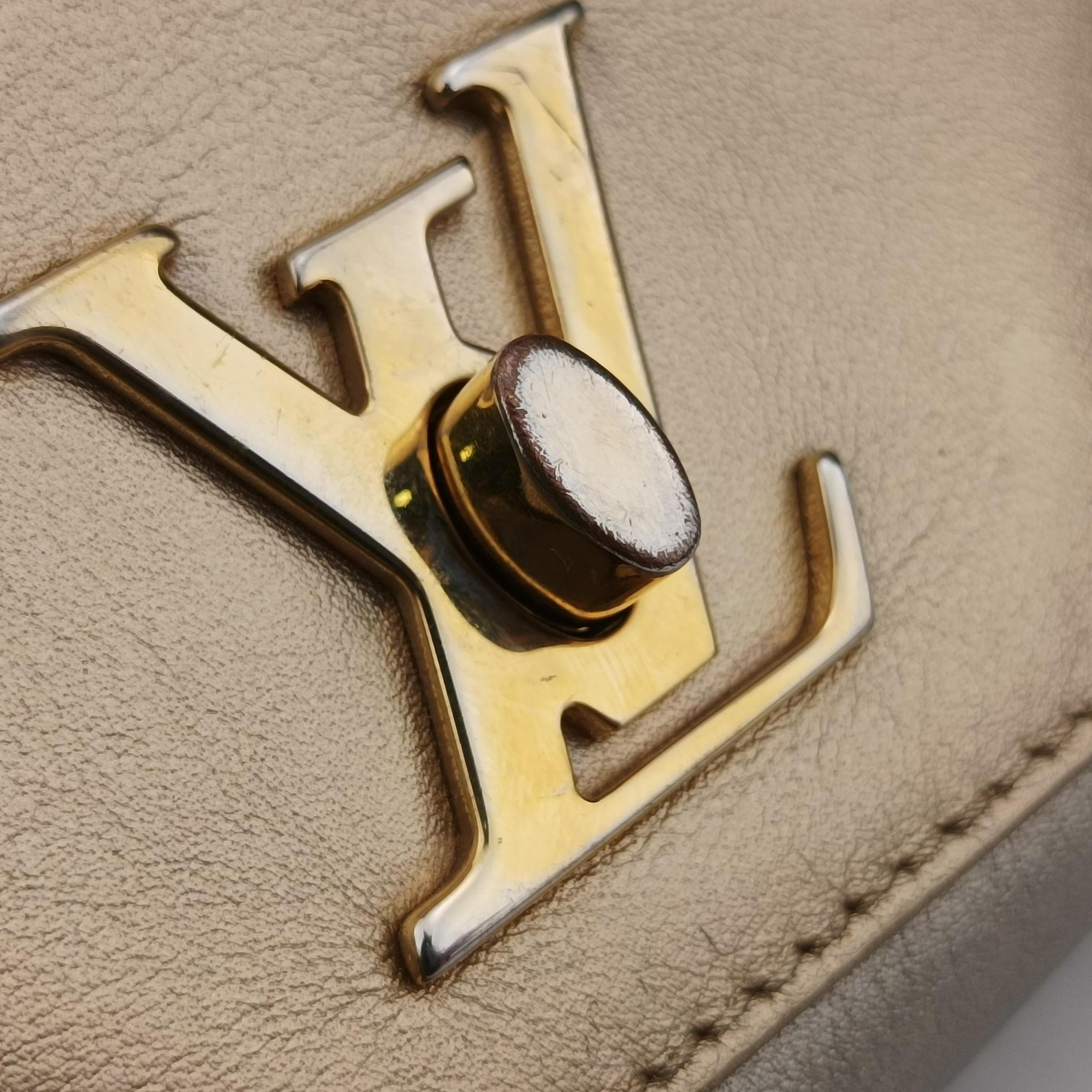Pre-owned Louis Vuitton Love Note golden×silver Leather M54504 shoulderbag | stylenewstar