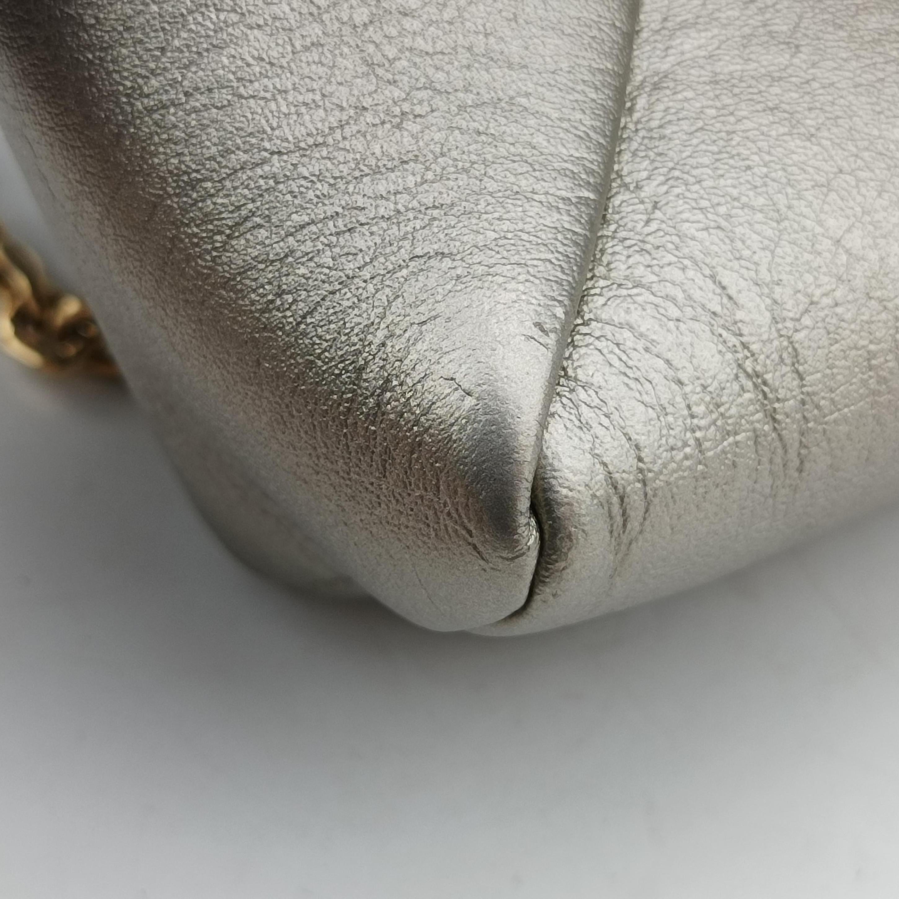 Pre-owned Louis Vuitton Love Note golden×silver Leather M54504 shoulderbag | stylenewstar