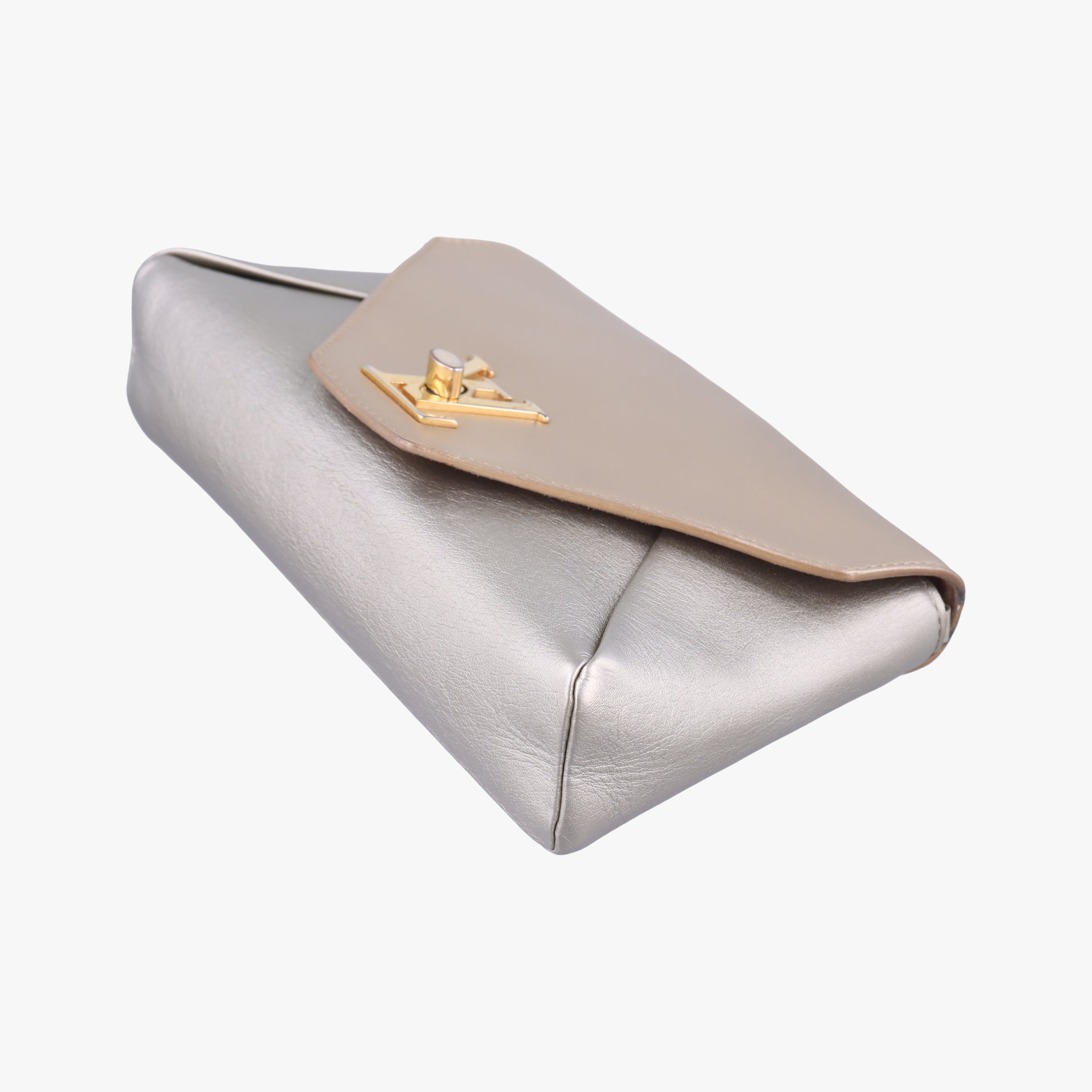 Pre-owned Louis Vuitton Love Note golden×silver Leather M54504 shoulderbag | stylenewstar