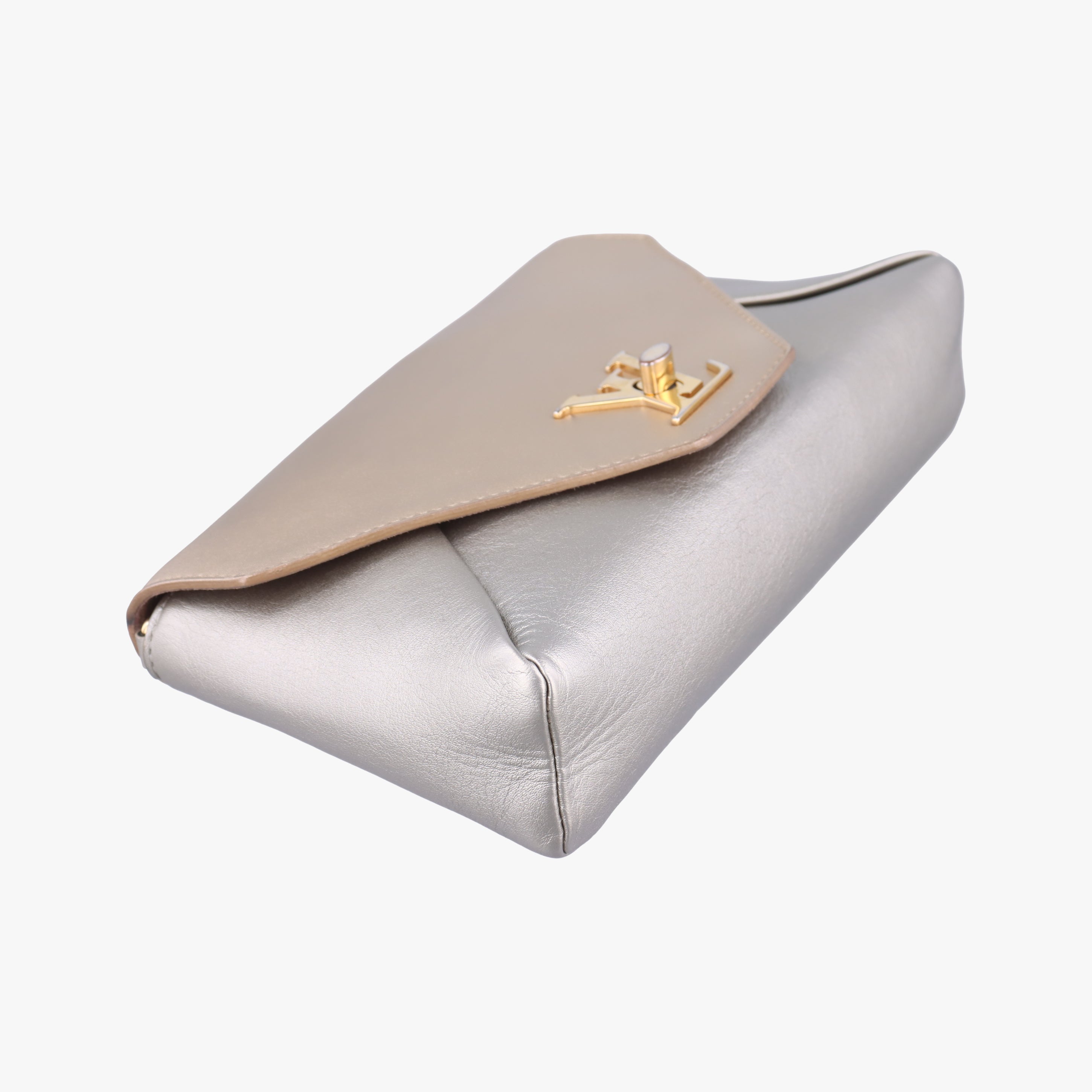 Pre-owned Louis Vuitton Love Note golden×silver Leather M54504 shoulderbag | stylenewstar
