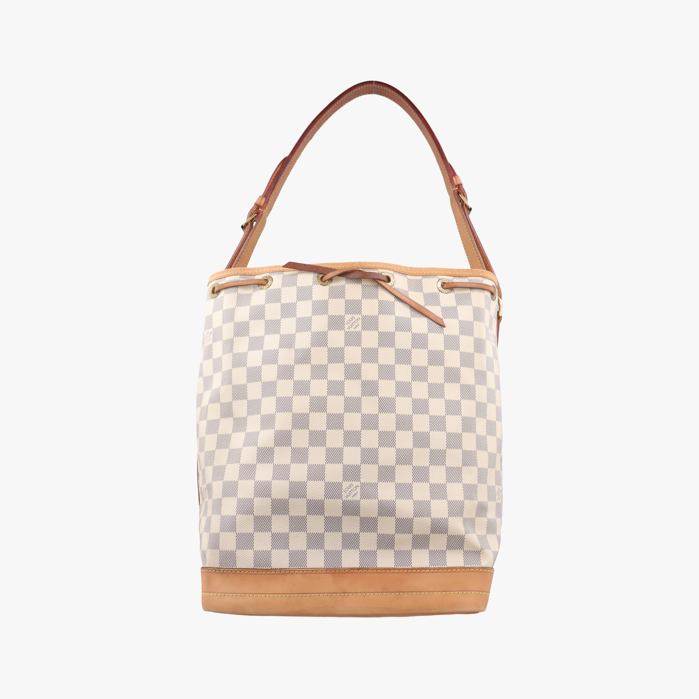 Secondhand Louis Vuitton Noe Azur Damier Canvas N42222 shoulderbag | stylenewstar