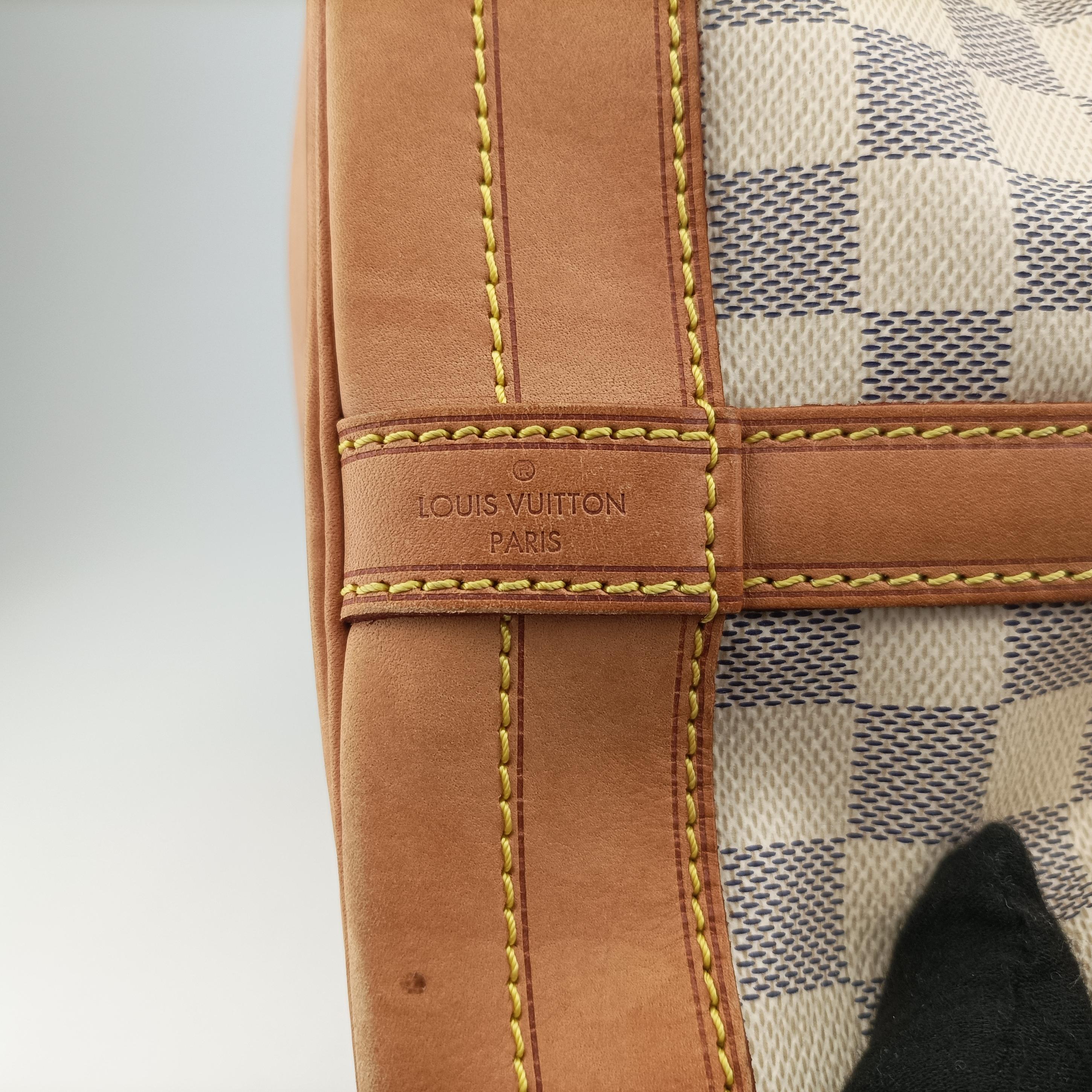 Secondhand Louis Vuitton Noe Azur Damier Canvas N42222 shoulderbag | stylenewstar