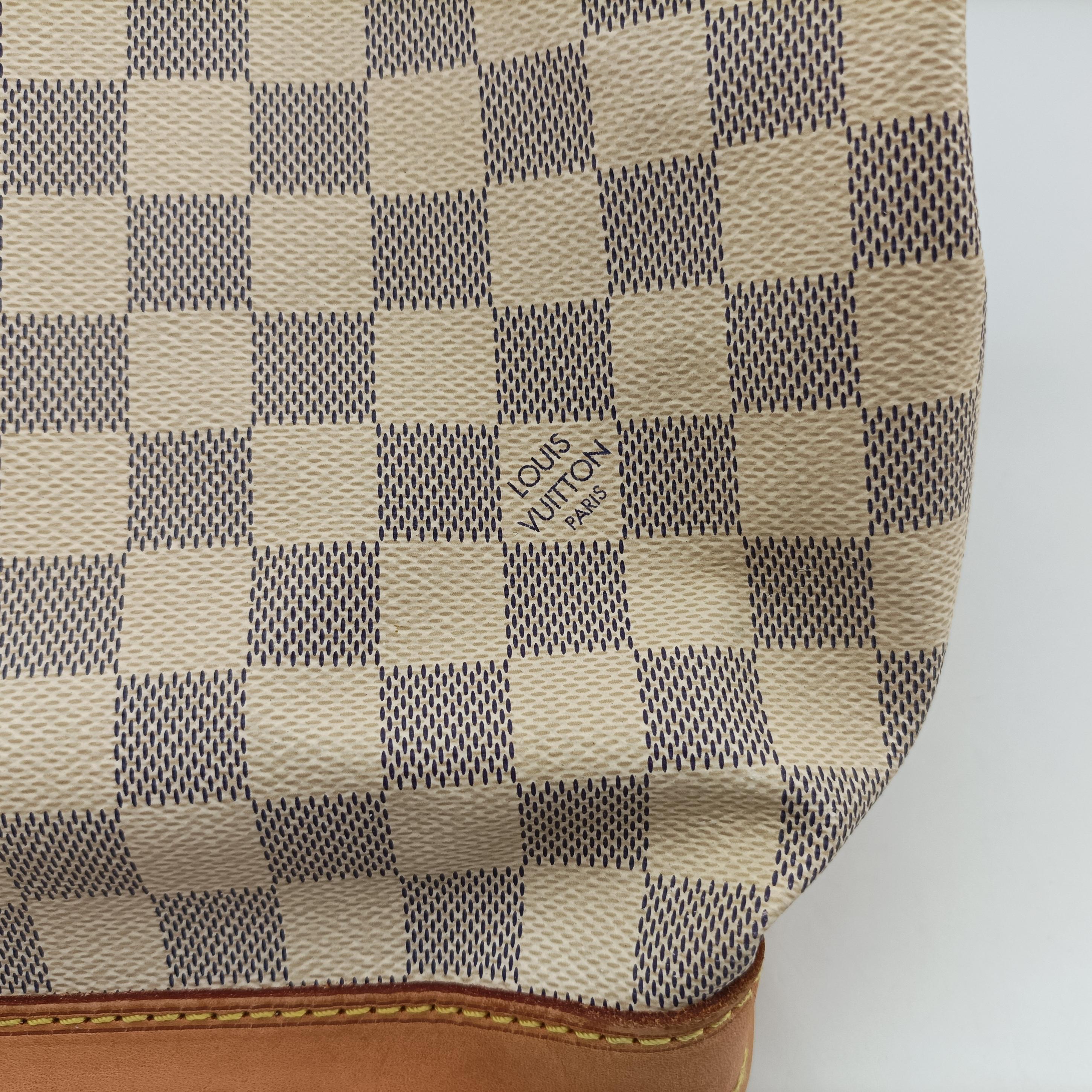 Secondhand Louis Vuitton Noe Azur Damier Canvas N42222 shoulderbag | stylenewstar