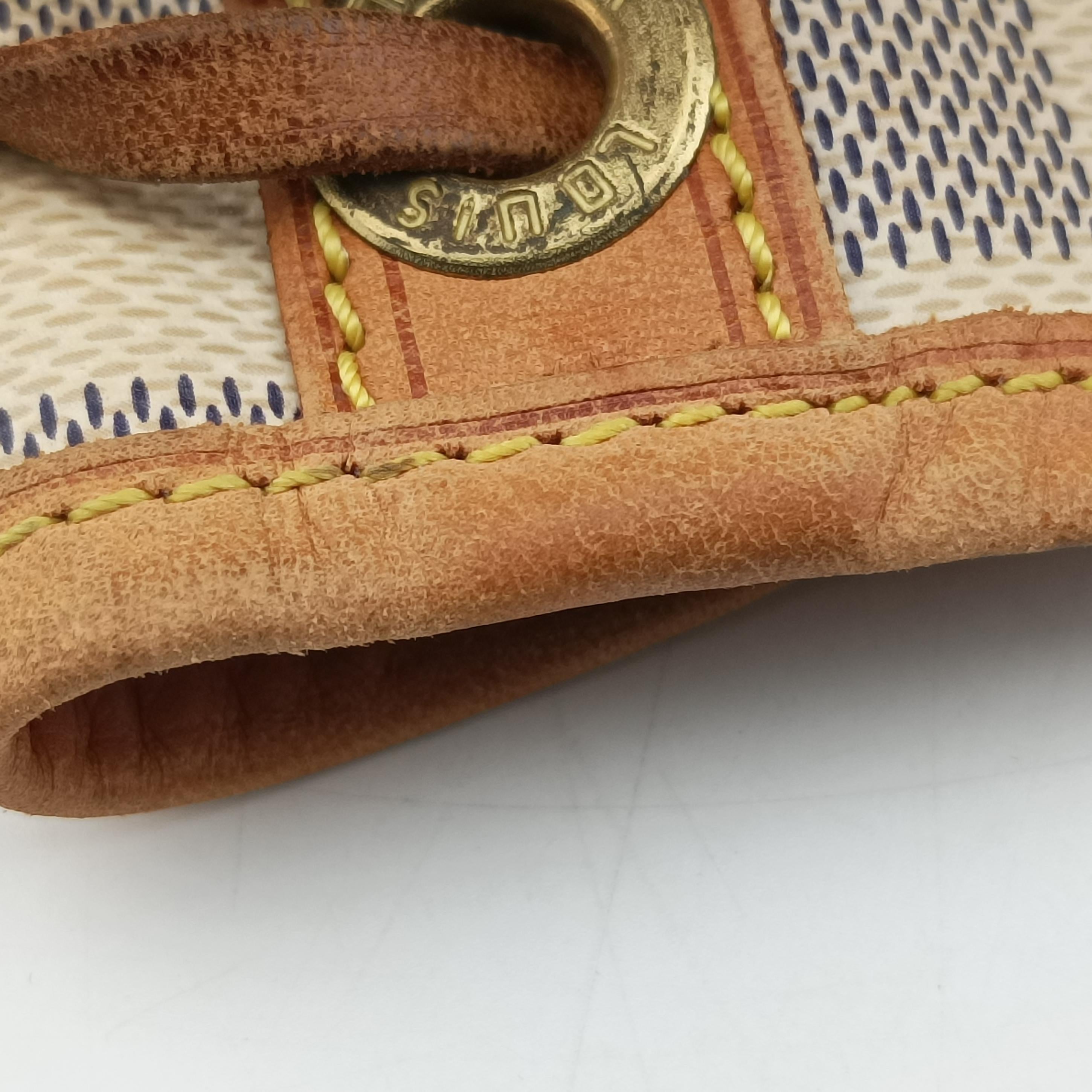 Secondhand Louis Vuitton Noe Azur Damier Canvas N42222 shoulderbag | stylenewstar