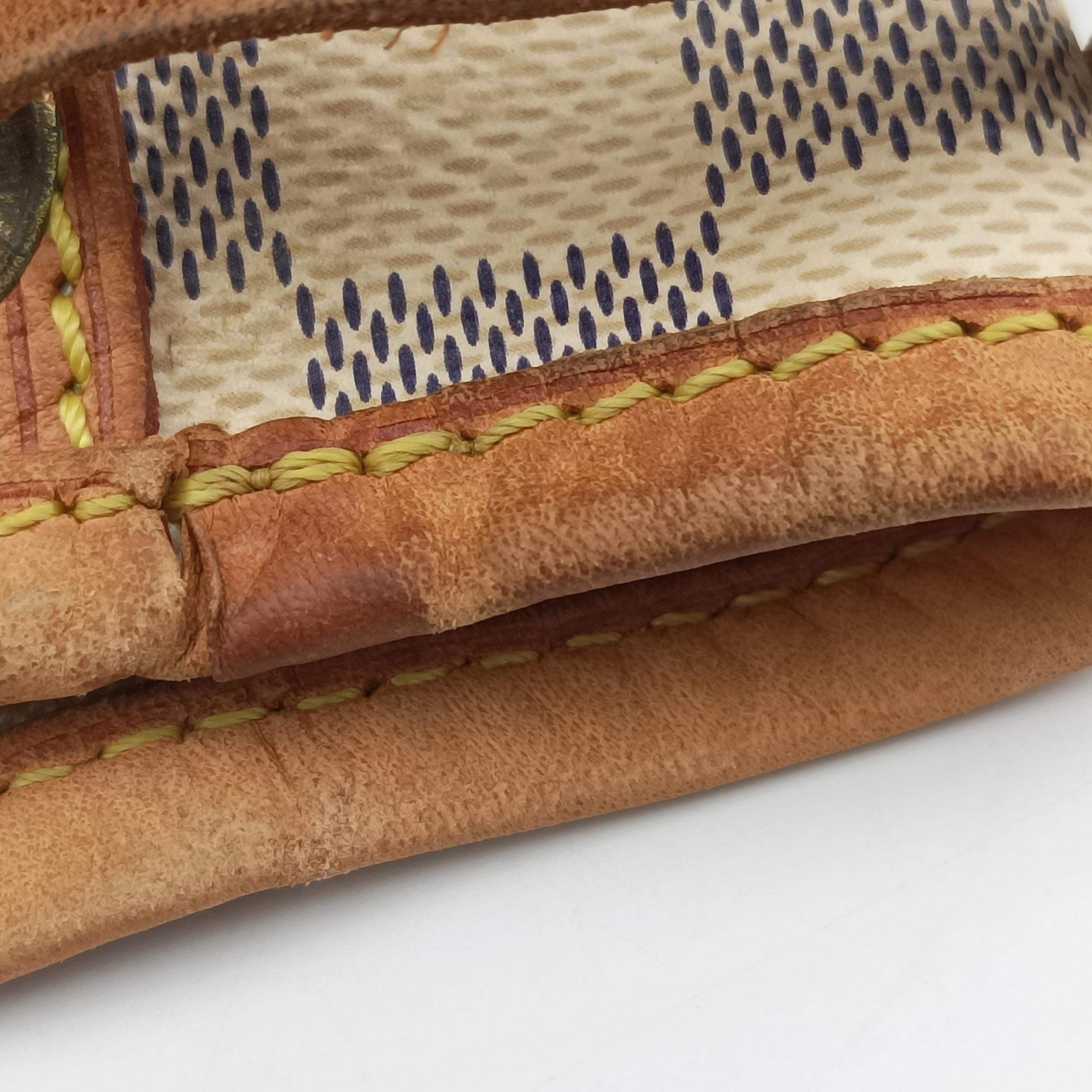 Secondhand Louis Vuitton Noe Azur Damier Canvas N42222 shoulderbag | stylenewstar