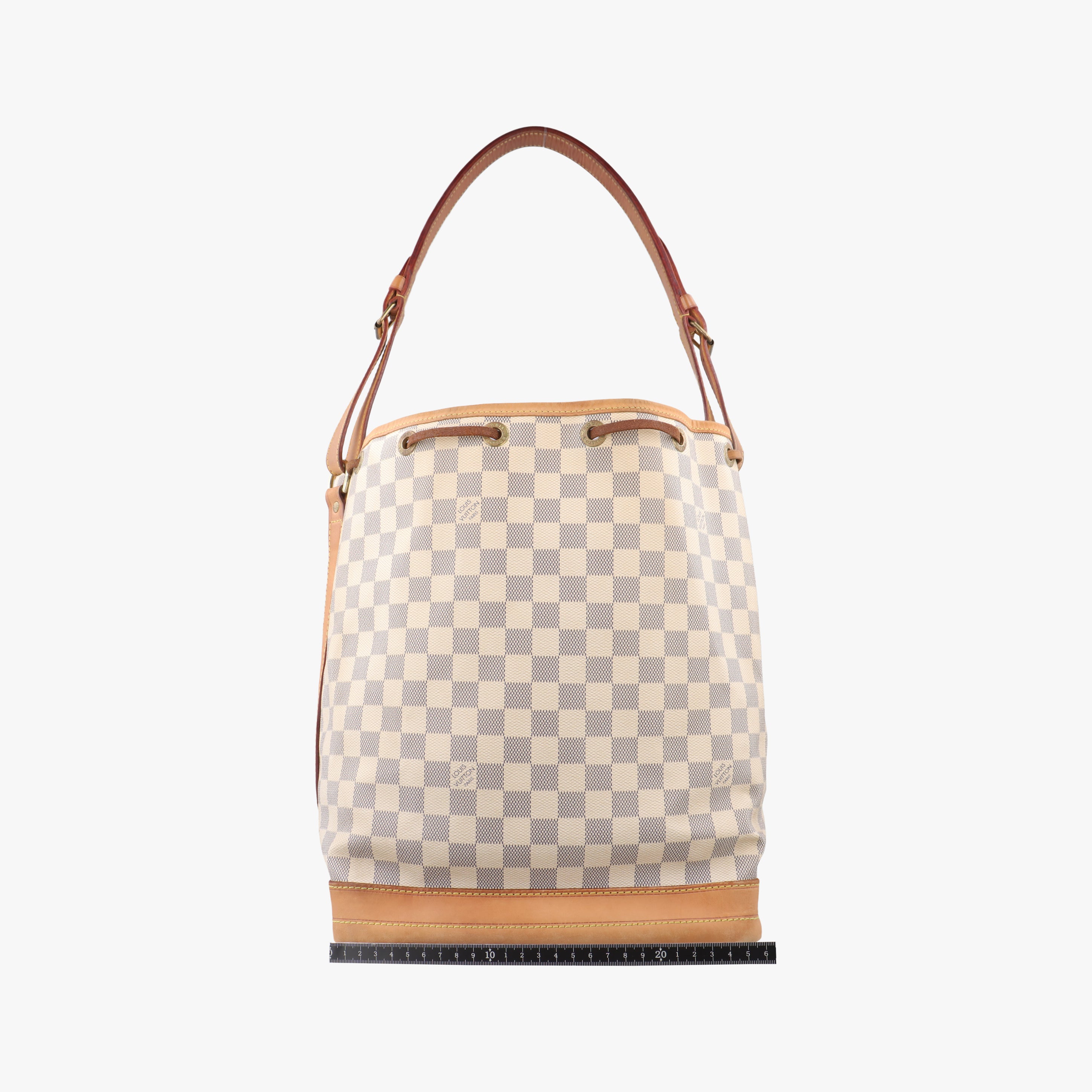 Secondhand Louis Vuitton Noe Azur Damier Canvas N42222 shoulderbag | stylenewstar