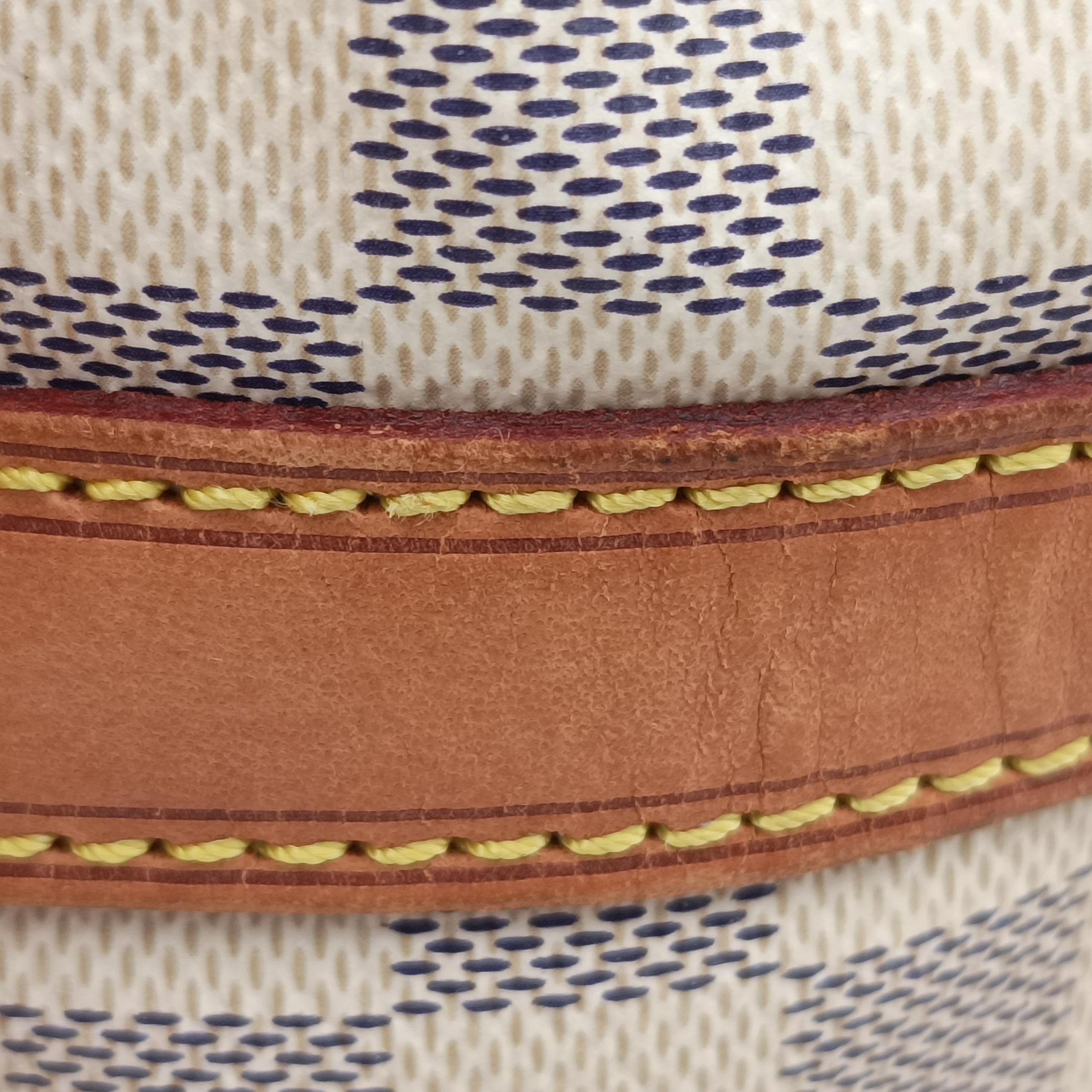 Secondhand Louis Vuitton Noe Azur Damier Canvas N42222 shoulderbag | stylenewstar