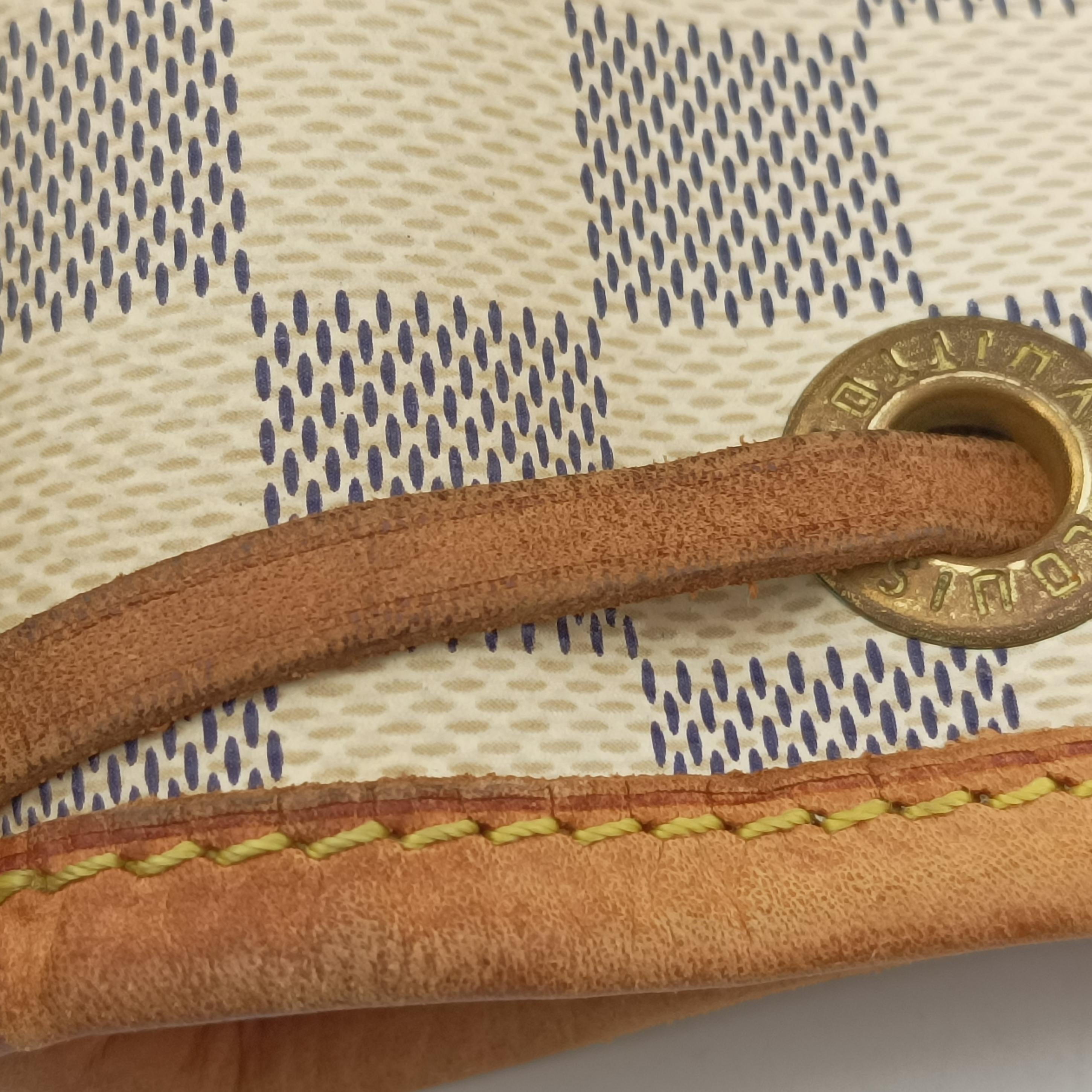 Secondhand Louis Vuitton Noe Azur Damier Canvas N42222 shoulderbag | stylenewstar