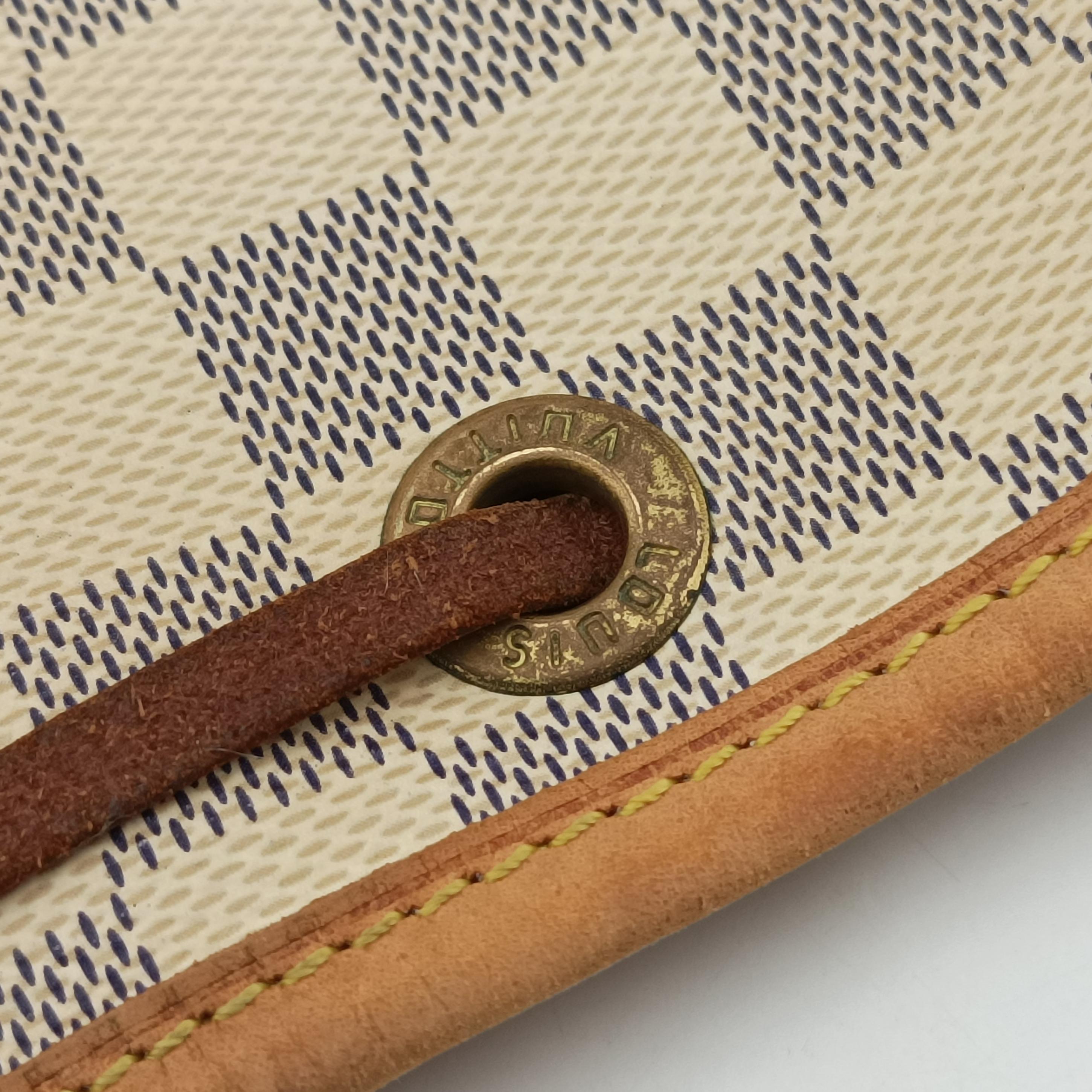 Secondhand Louis Vuitton Noe Azur Damier Canvas N42222 shoulderbag | stylenewstar
