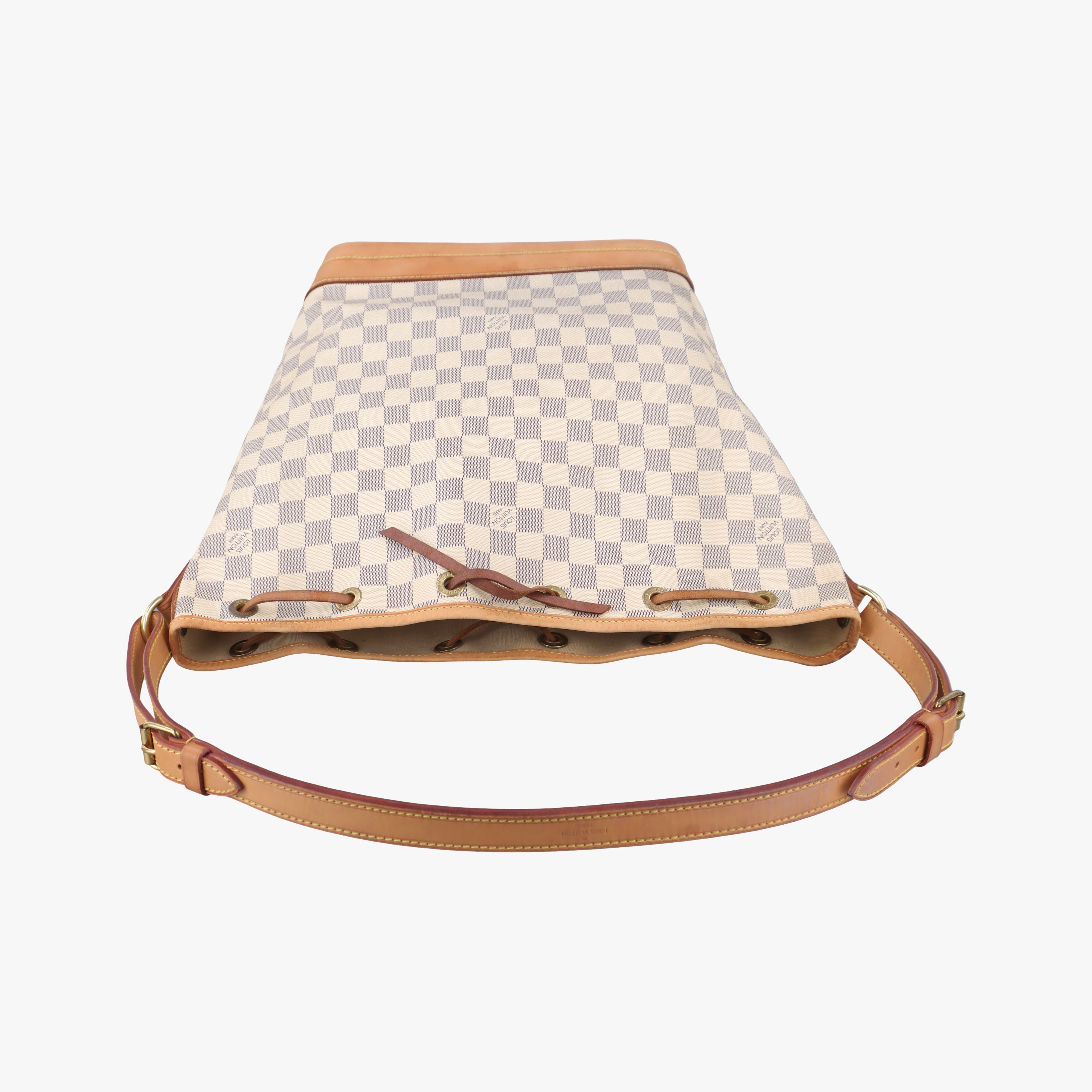 Secondhand Louis Vuitton Noe Azur Damier Canvas N42222 shoulderbag | stylenewstar