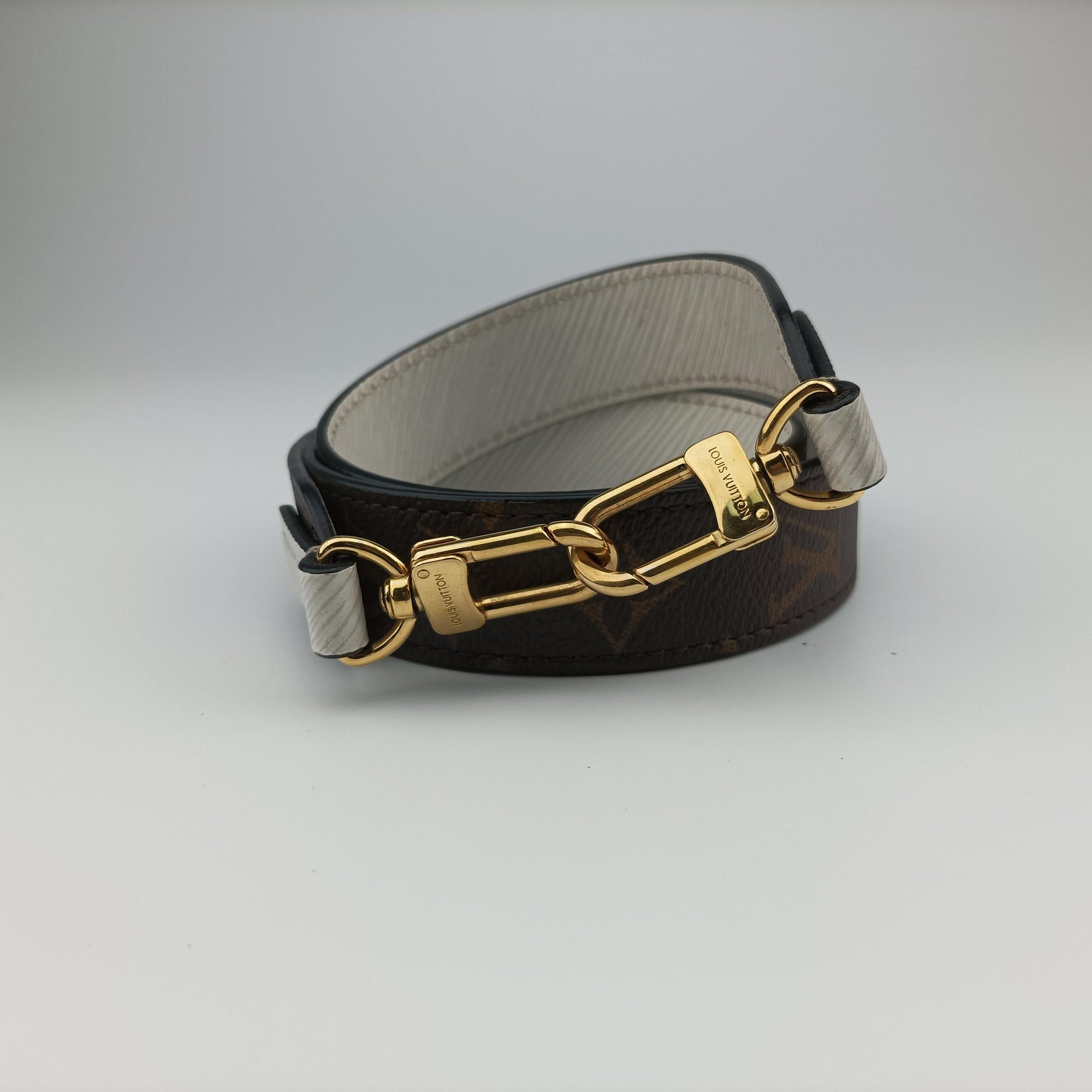 Pre-owned Louis Vuitton Spring Street PM BLACK Vernis×Leather×Monogram Canvas M90375 shoulderbag | stylenewstar
