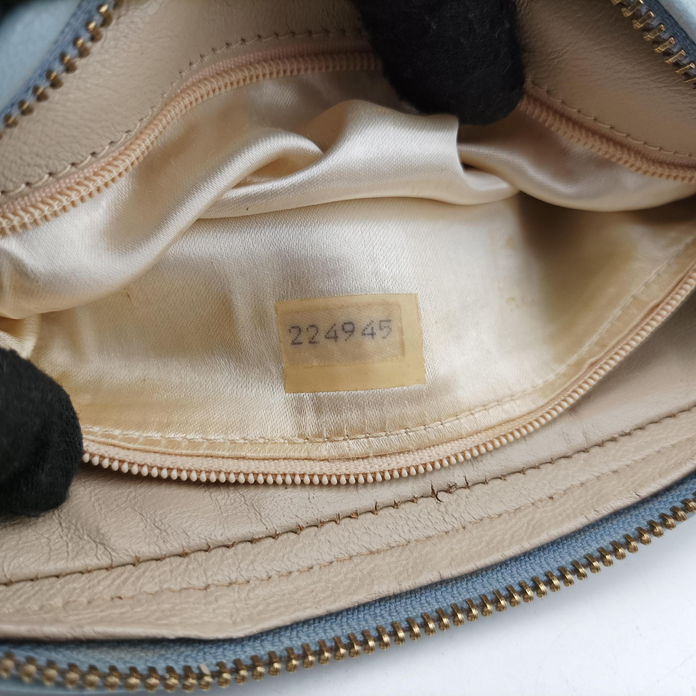 Vintage Chanel Camera Case Blue lambskin  shoulderbag | stylenewstar