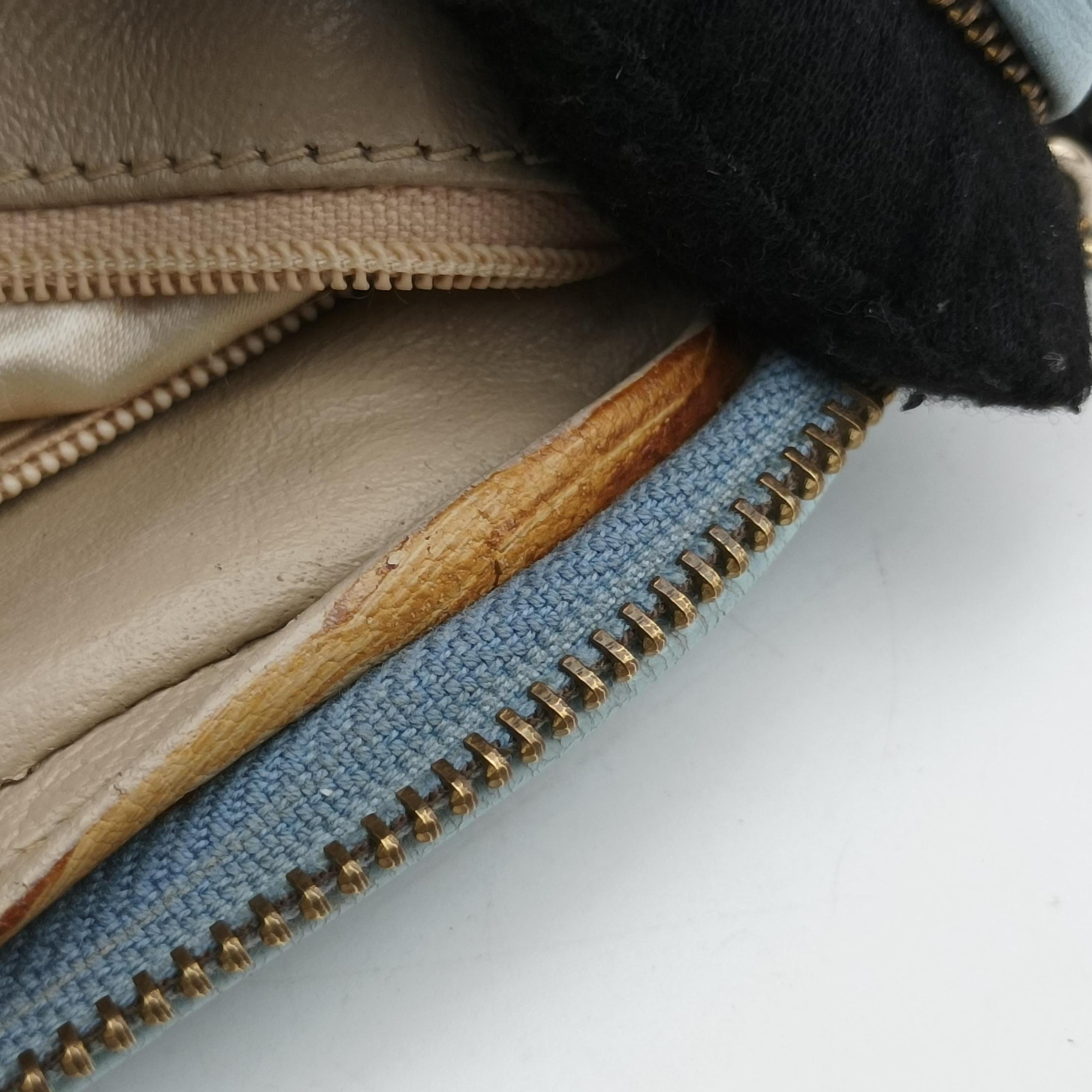 Vintage Chanel Camera Case Blue lambskin  shoulderbag | stylenewstar
