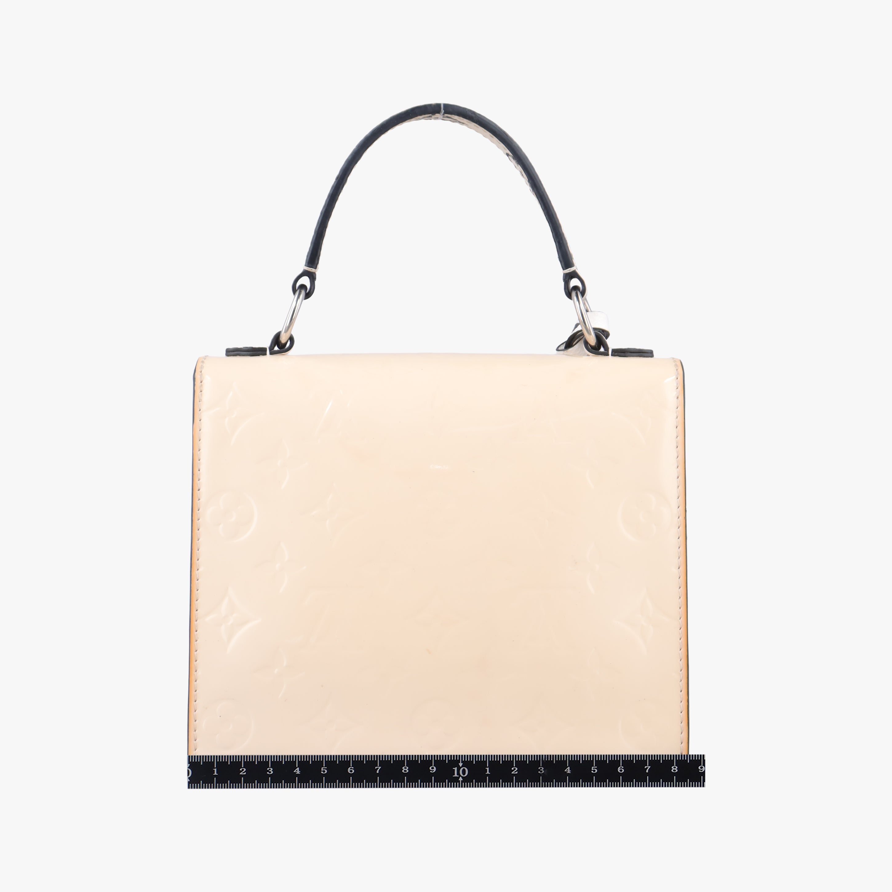 Pre-owned Louis Vuitton Spring Street PM Creme×Rose Vernis M90454 shoulderbag | stylenewstar