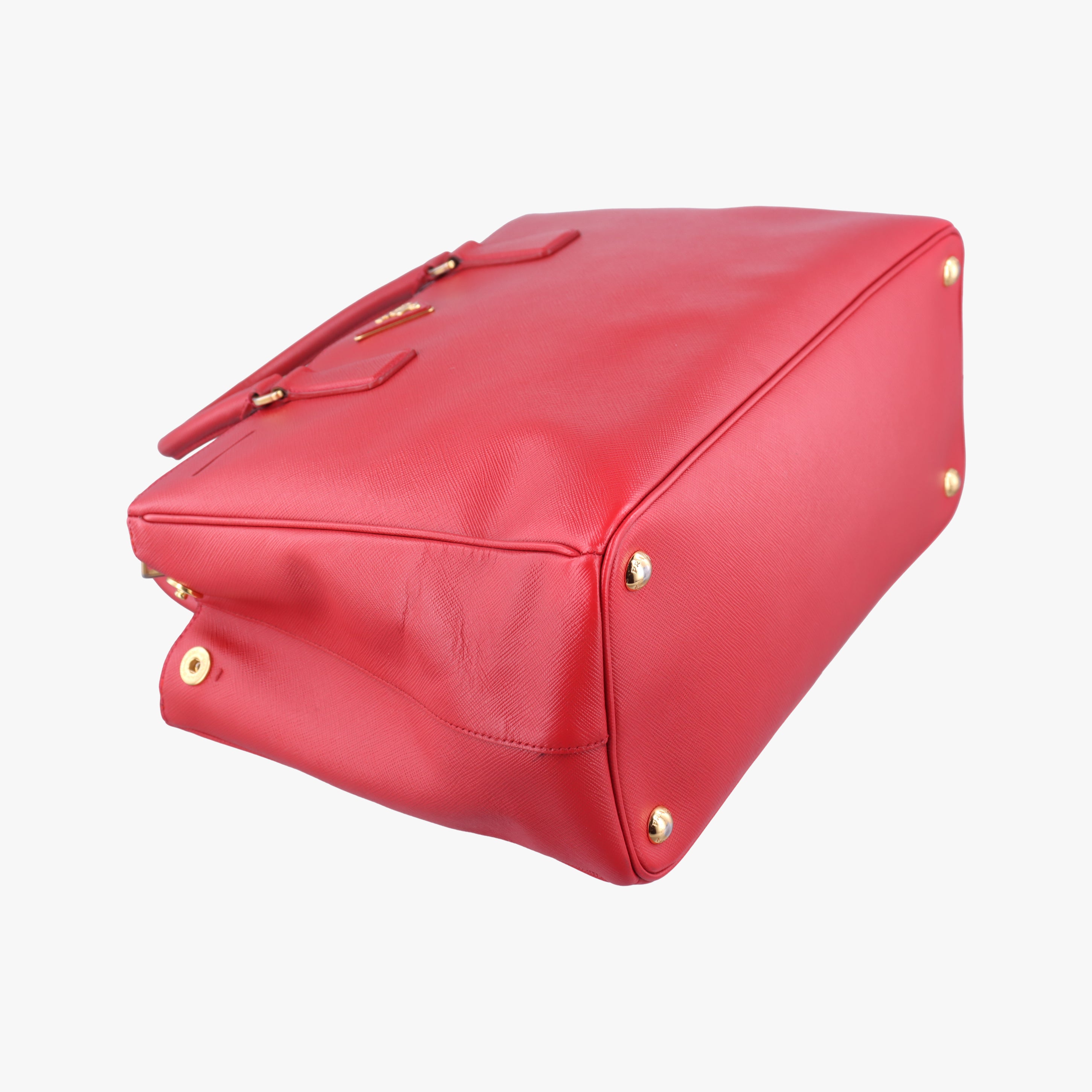 Secondhand Prada Galleria Red SAFFIANO Leather BN2274 shoulderbag | stylenewstar