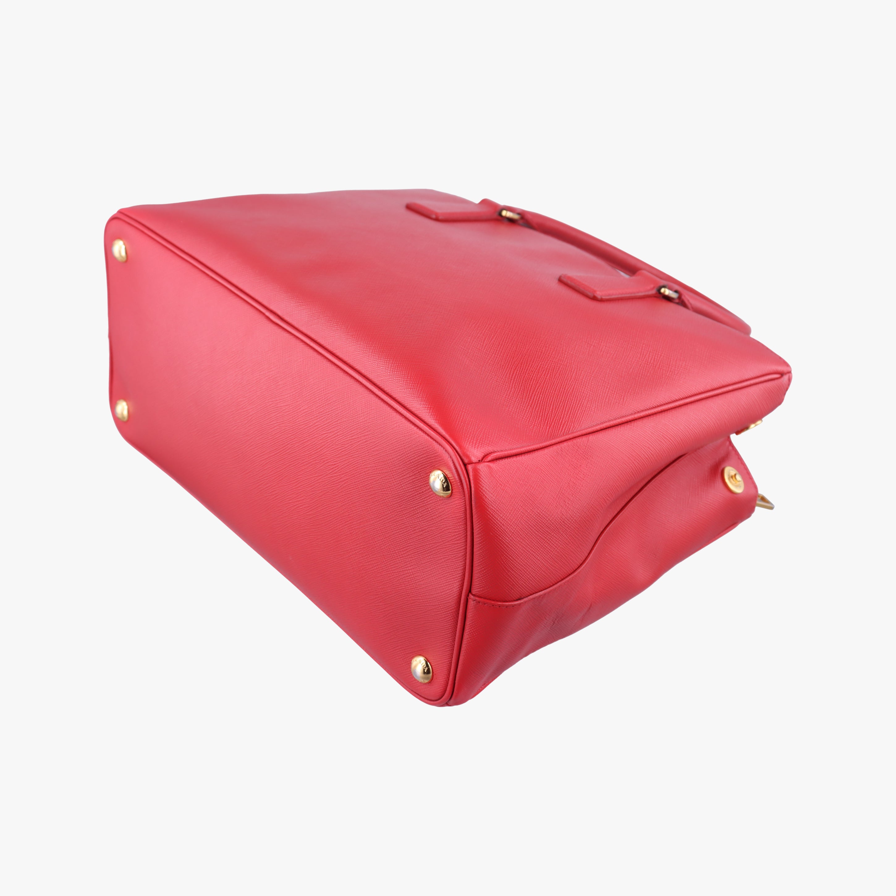 Secondhand Prada Galleria Red SAFFIANO Leather BN2274 shoulderbag | stylenewstar