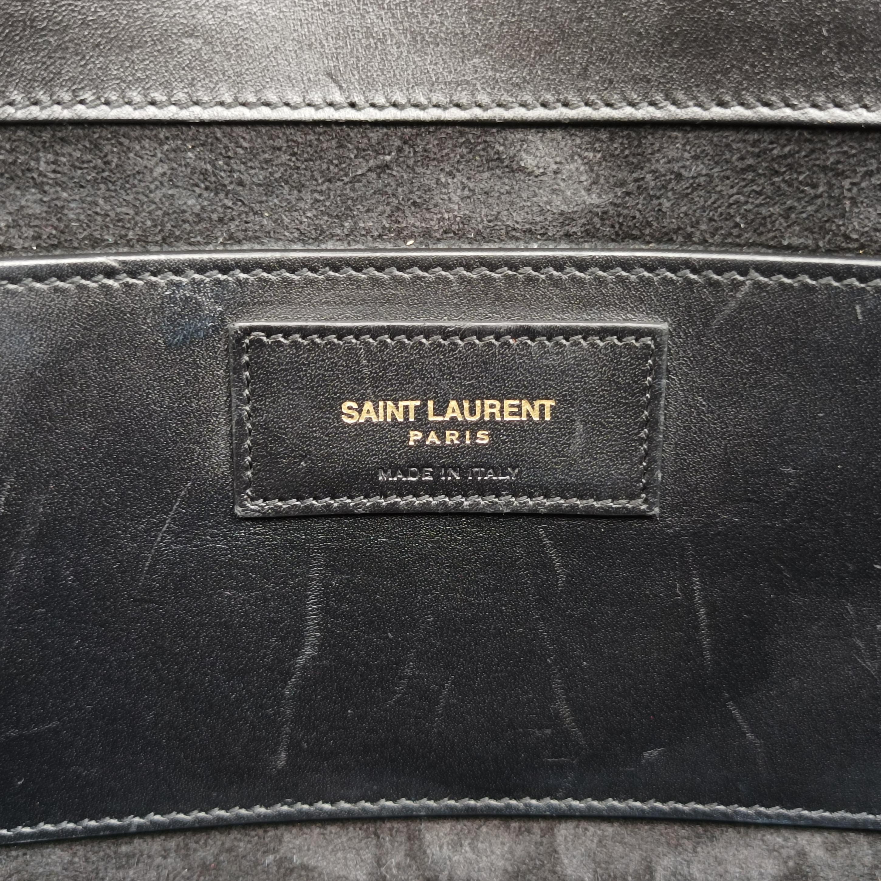 Vintage Yves Saint Laurent Small Betty Flap Black Leather 314516 shoulderbag | stylenewstar