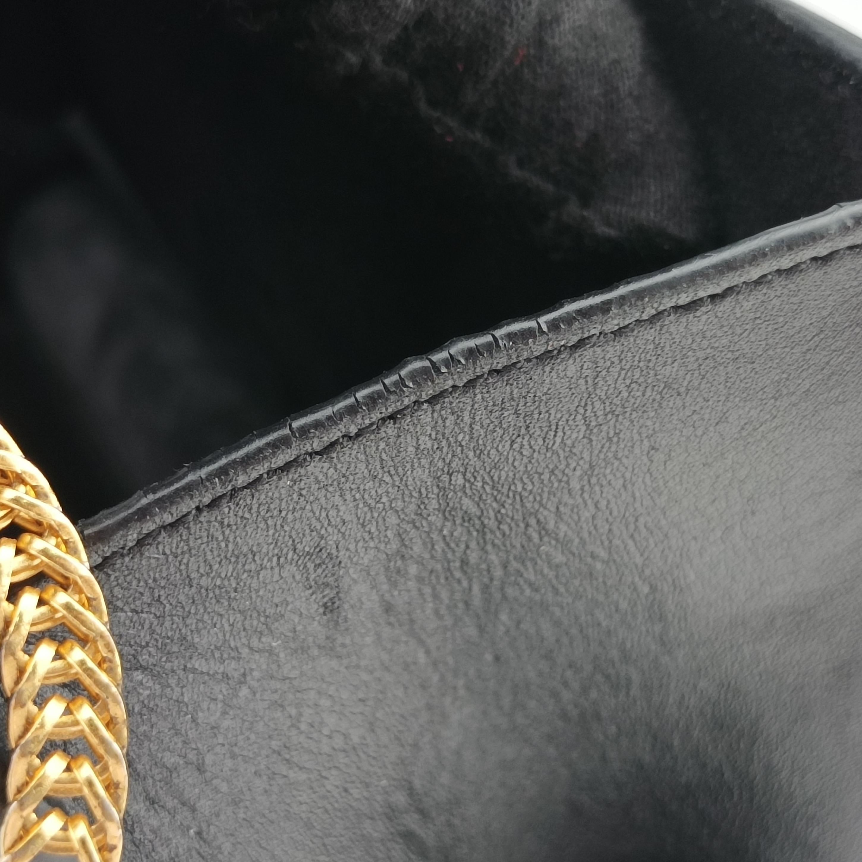 Vintage Yves Saint Laurent Small Betty Flap Black Leather 314516 shoulderbag | stylenewstar