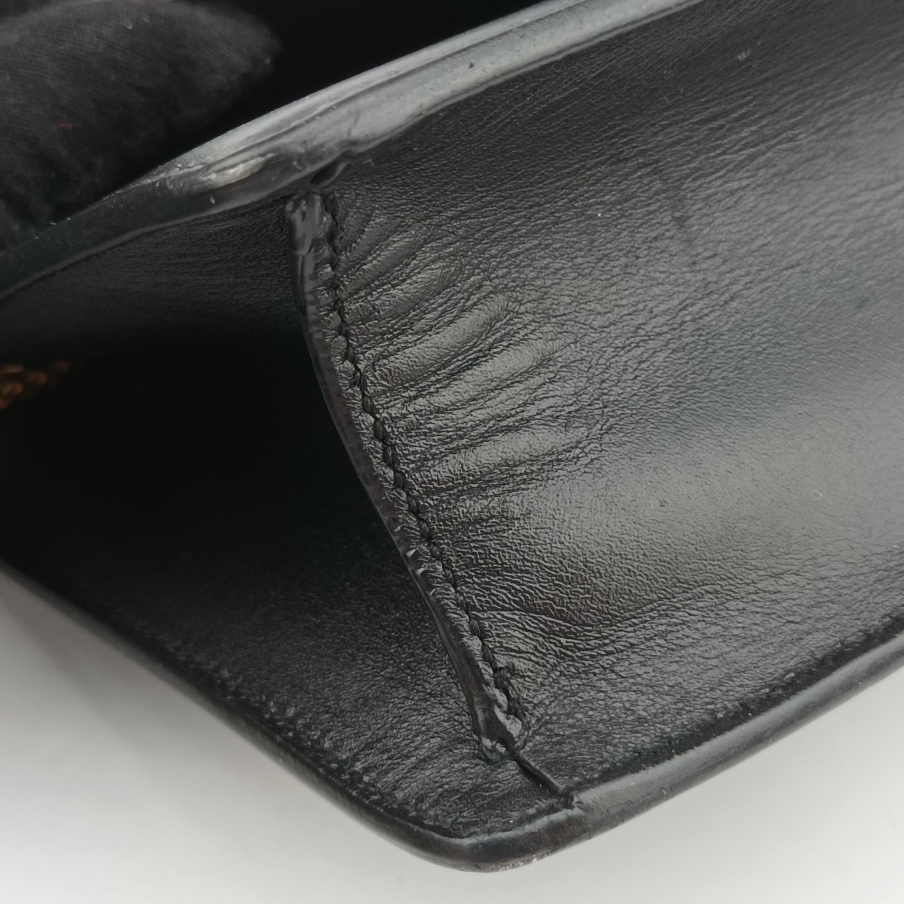 Vintage Yves Saint Laurent Small Betty Flap Black Leather 314516 shoulderbag | stylenewstar