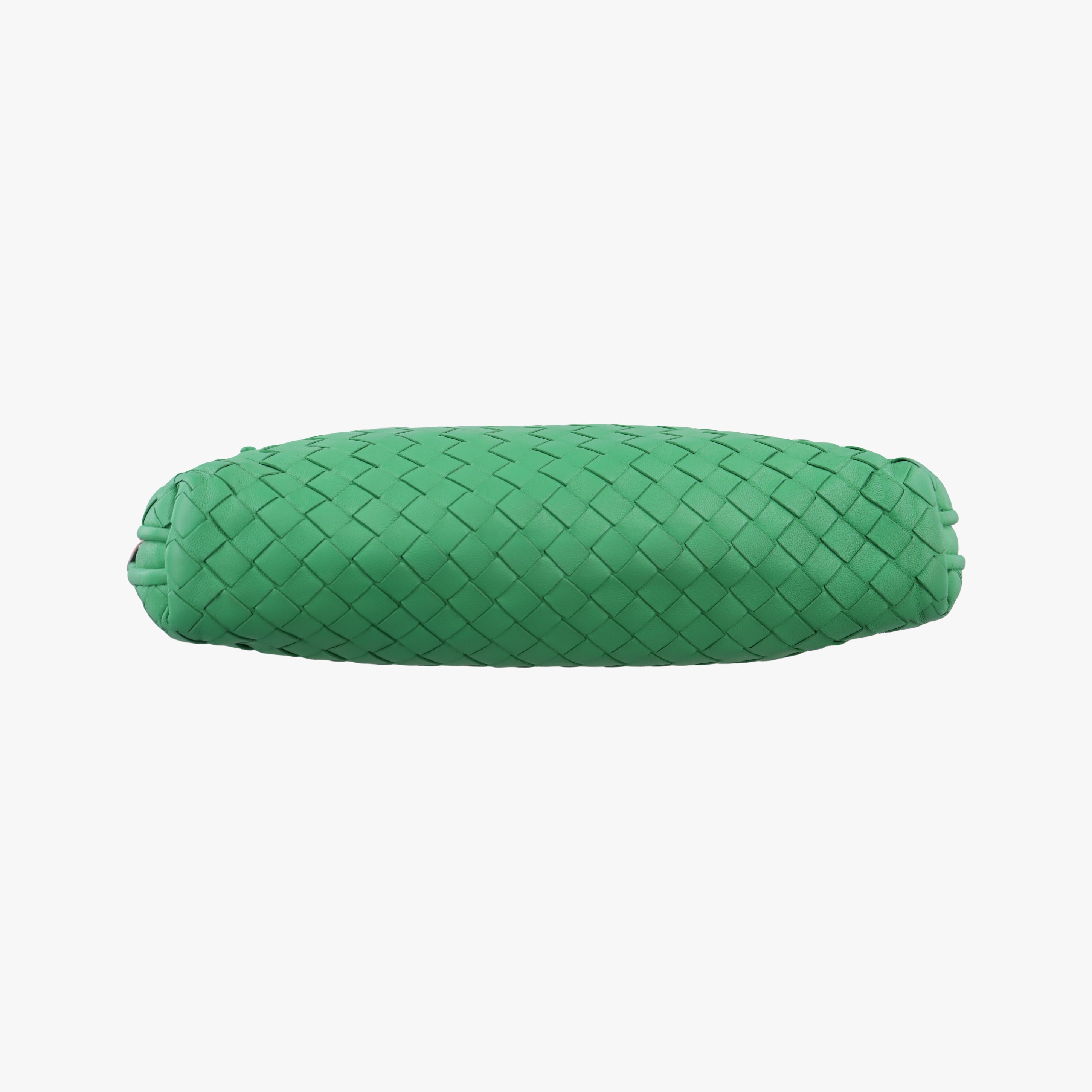 Pre-owned Bottega Veneta NODINI Intrecciato Green lambskin  shoulderbag | stylenewstar
