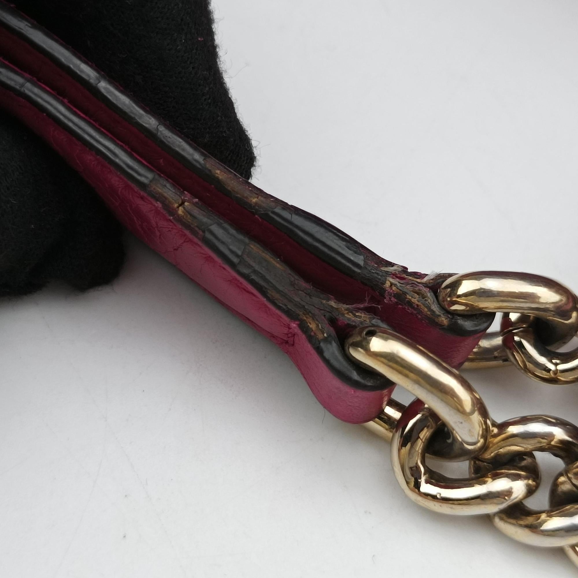 Pre-owned Gucci Soho Rose Leather 308982 shoulderbag | stylenewstar
