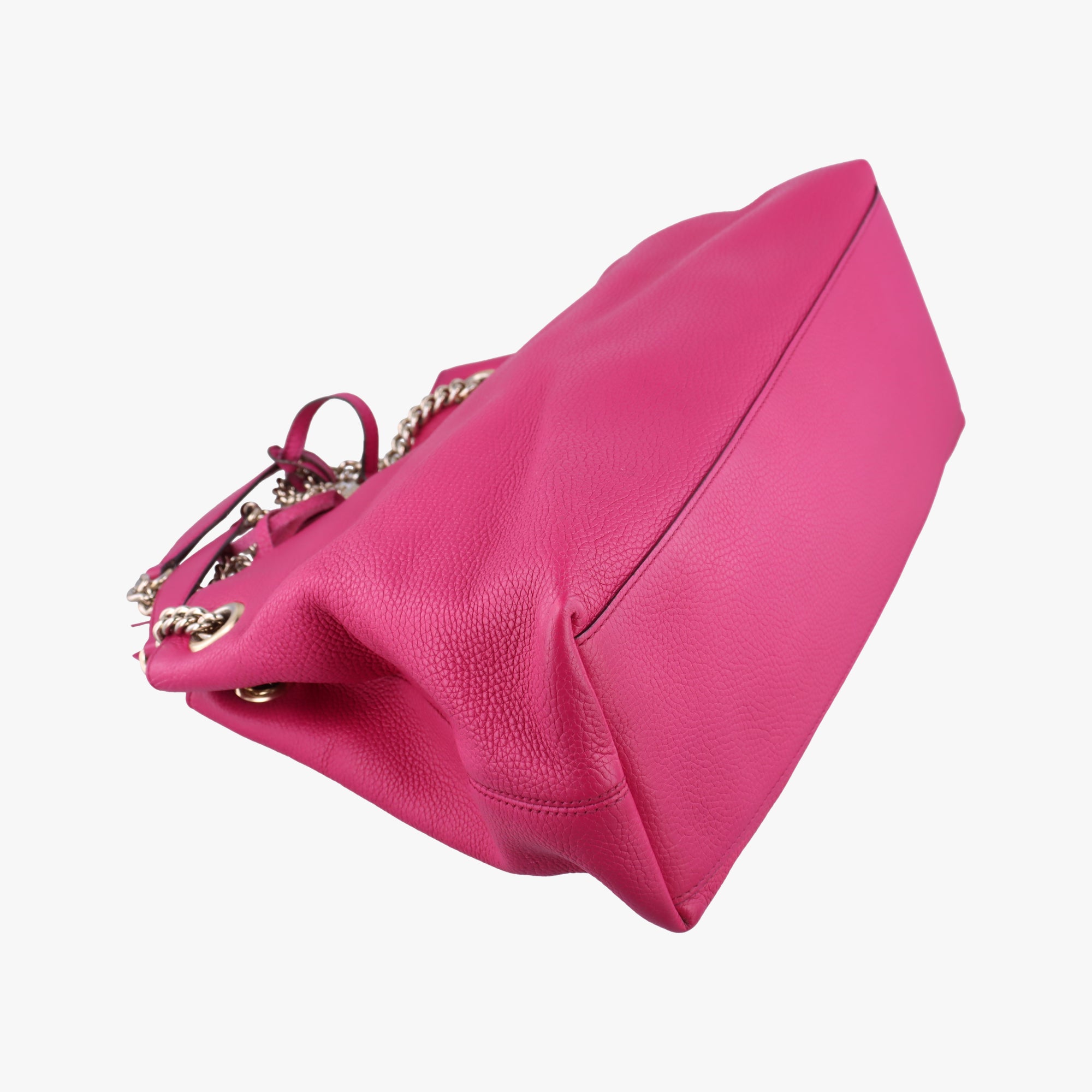 Pre-owned Gucci Soho Rose Leather 308982 shoulderbag | stylenewstar
