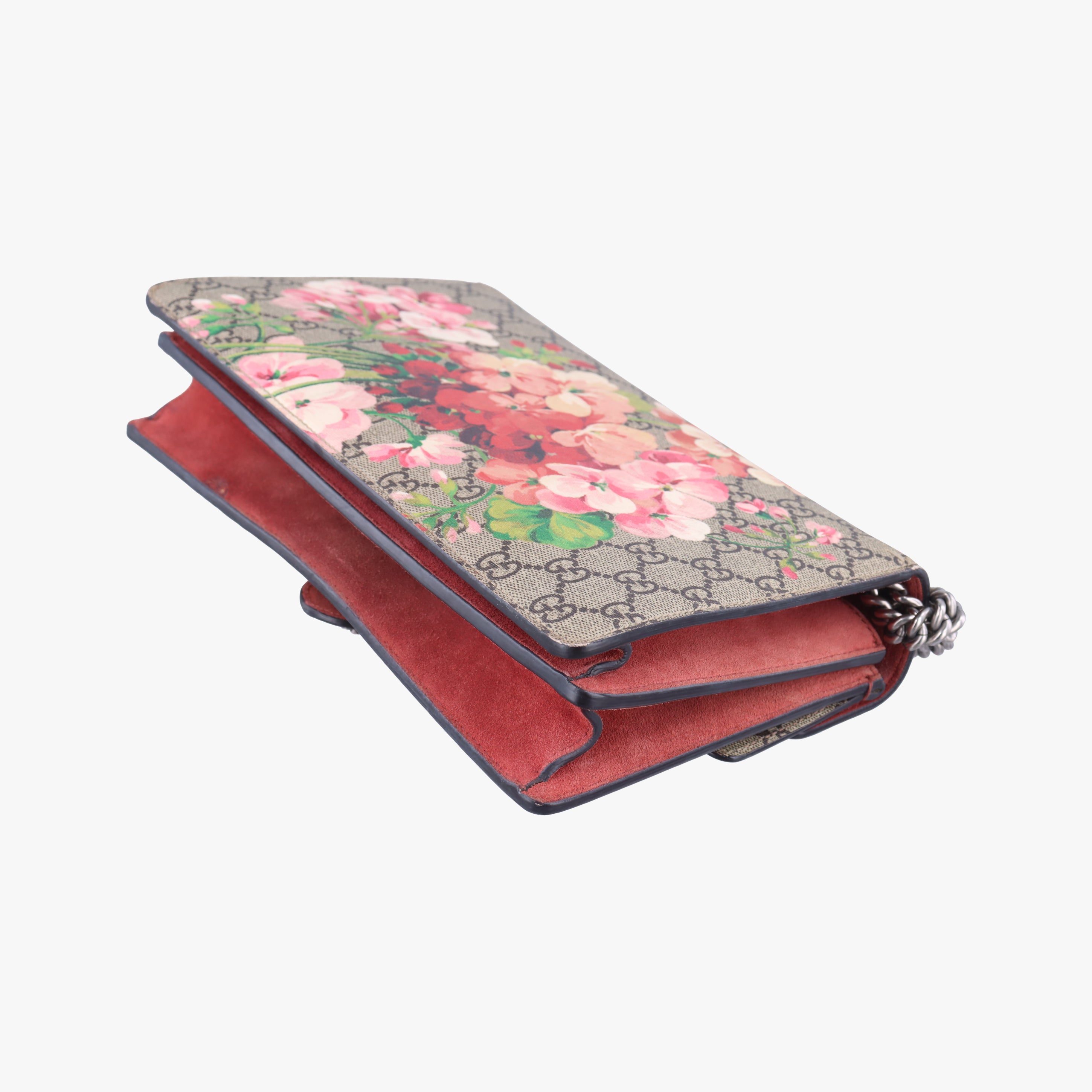 Secondhand Gucci Dionysus Beige x Red x Multicolor PVC coated canvas 400249 shoulderbag | stylenewstar