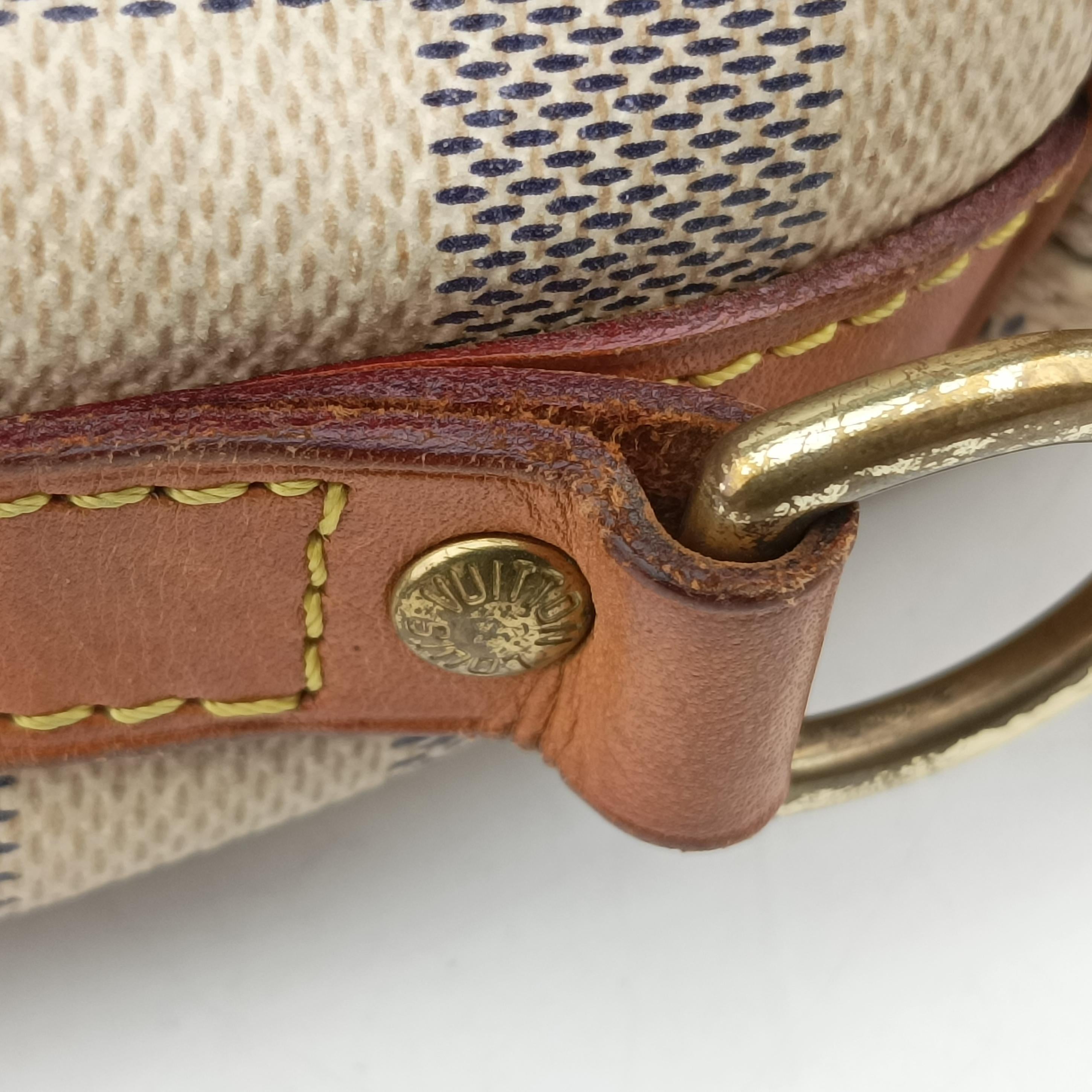Secondhand Louis Vuitton SPEEDY 25 Azur Damier Canvas N41533 shoulderbag | stylenewstar