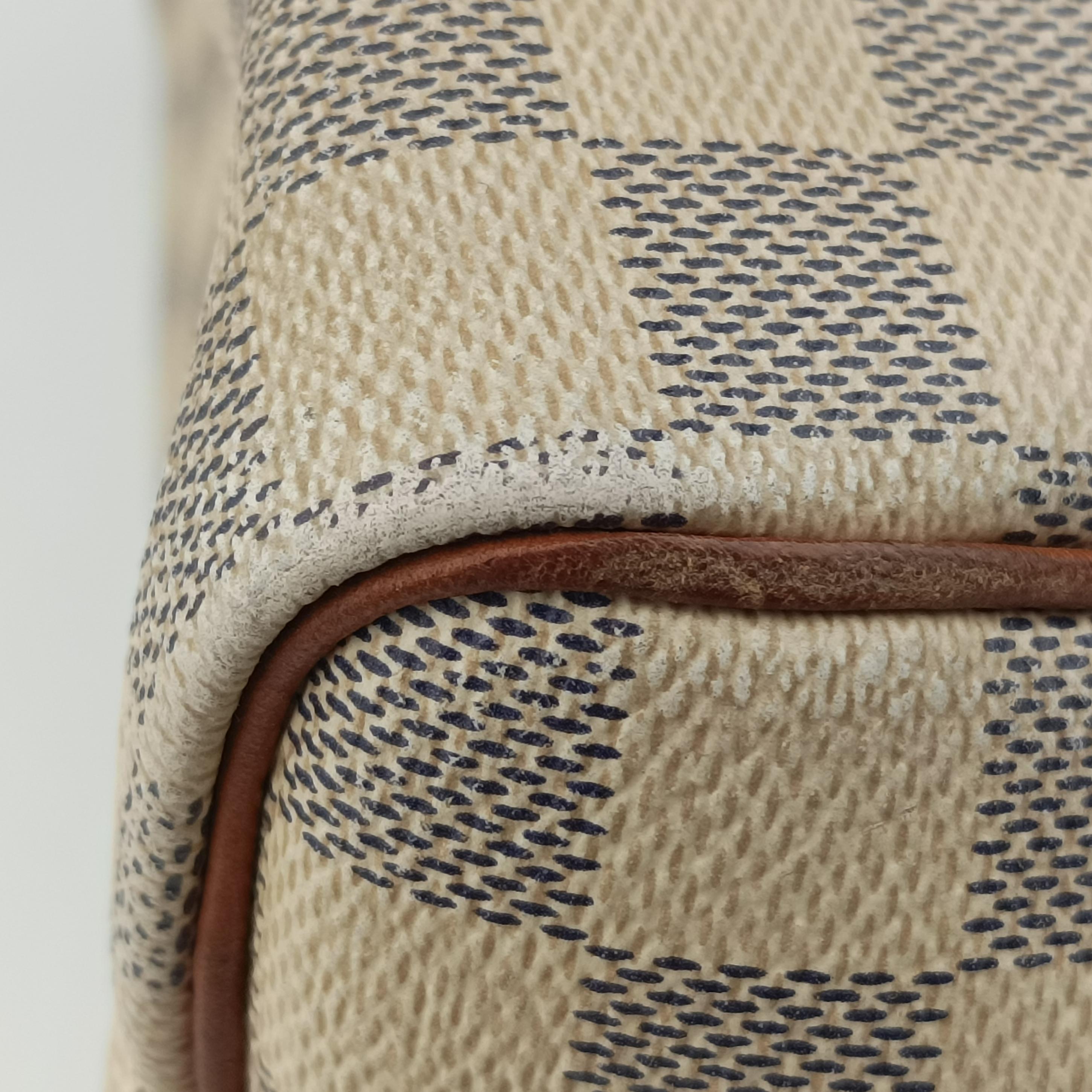 Secondhand Louis Vuitton SPEEDY 25 Azur Damier Canvas N41533 shoulderbag | stylenewstar