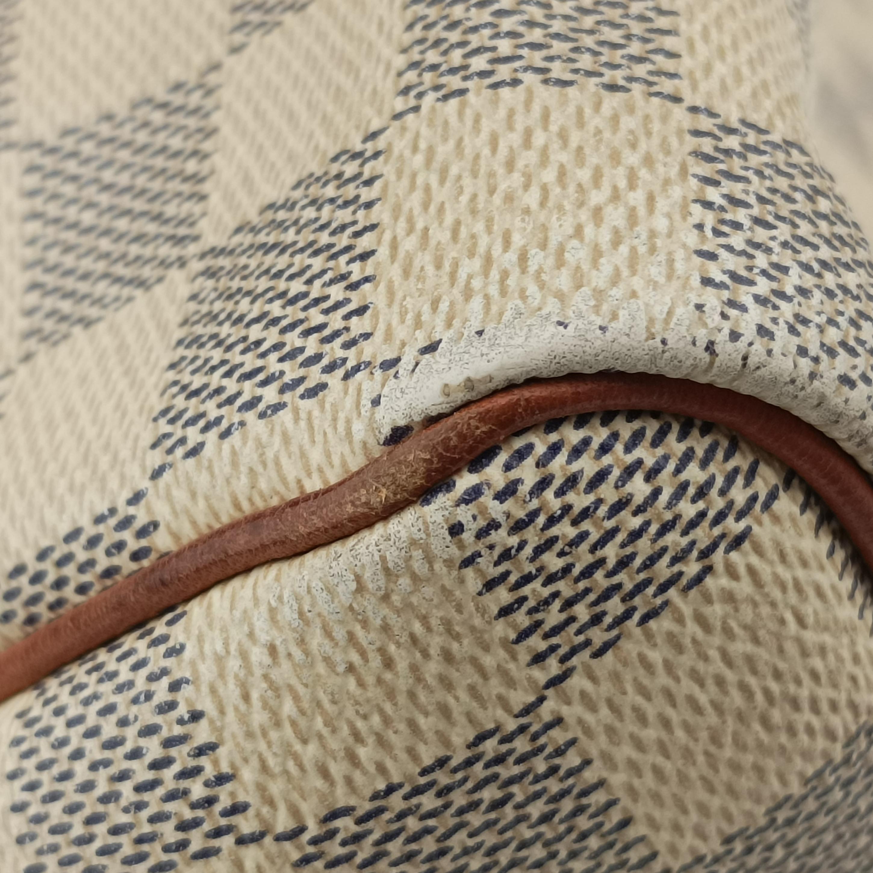 Secondhand Louis Vuitton SPEEDY 25 Azur Damier Canvas N41533 shoulderbag | stylenewstar