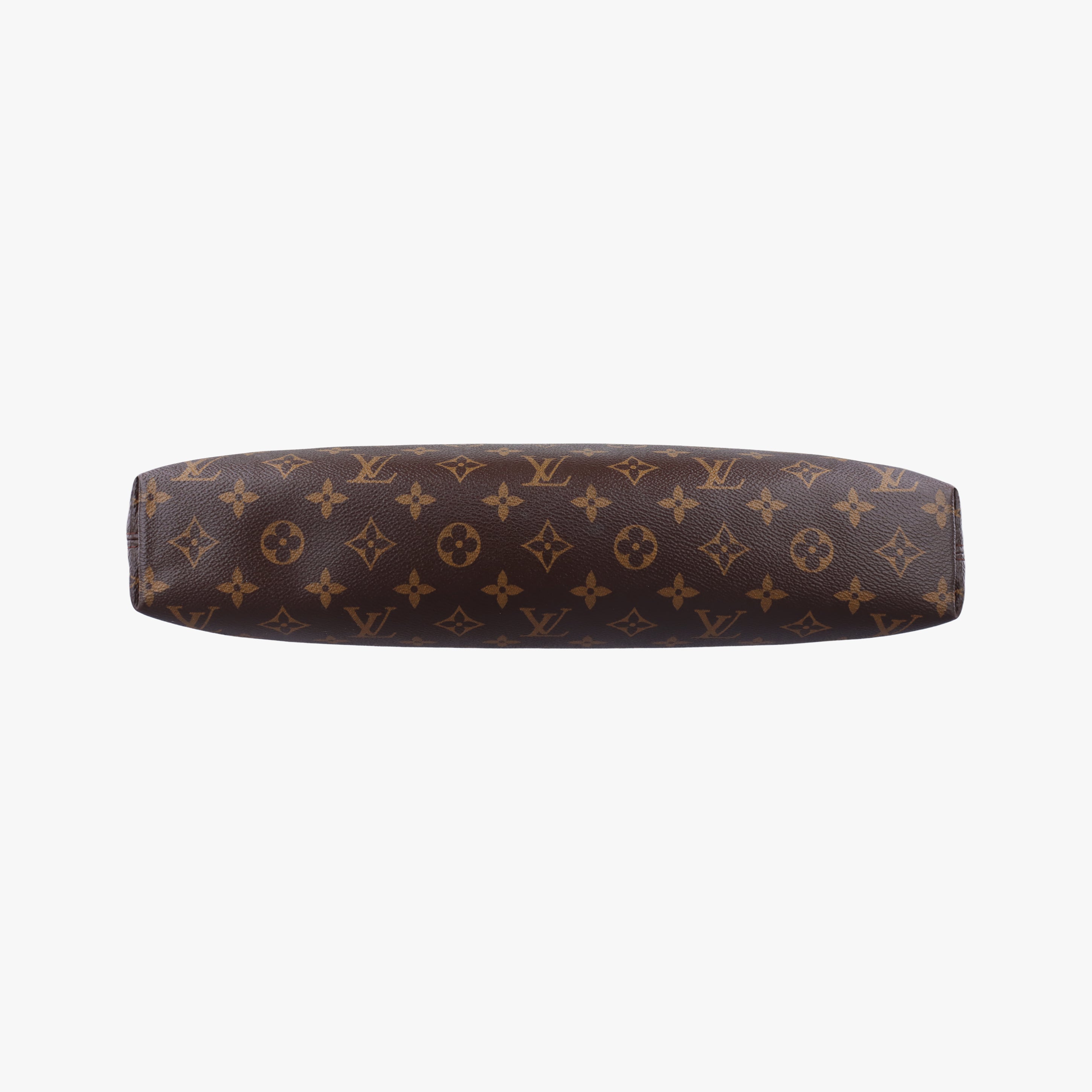 Pre-owned Louis Vuitton Monogram Macassar Port Document Jour Brown×Black Monogram coated canvas M54019 handbag | stylenewstar