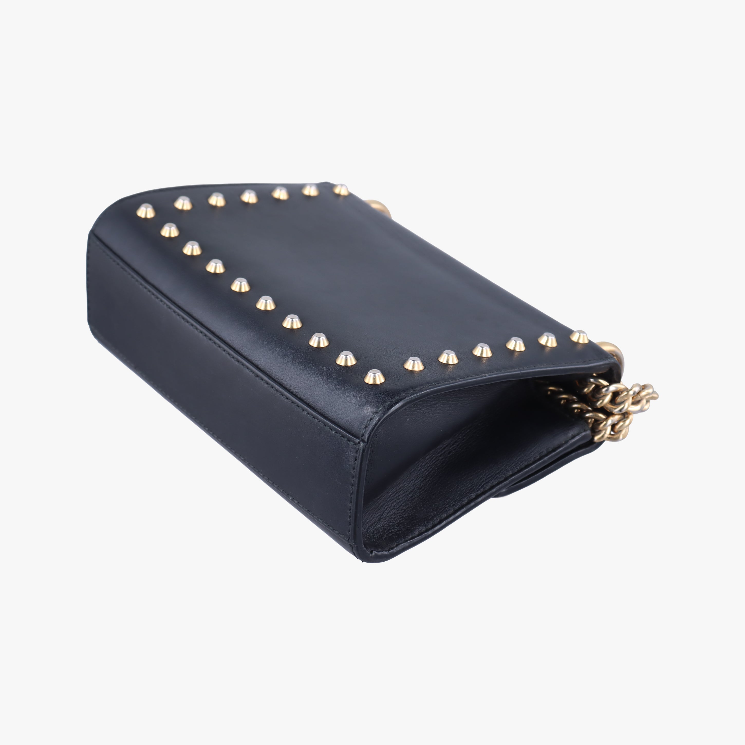 Pre-owned Gucci Padlock Black Leather 432182 shoulderbag | stylenewstar