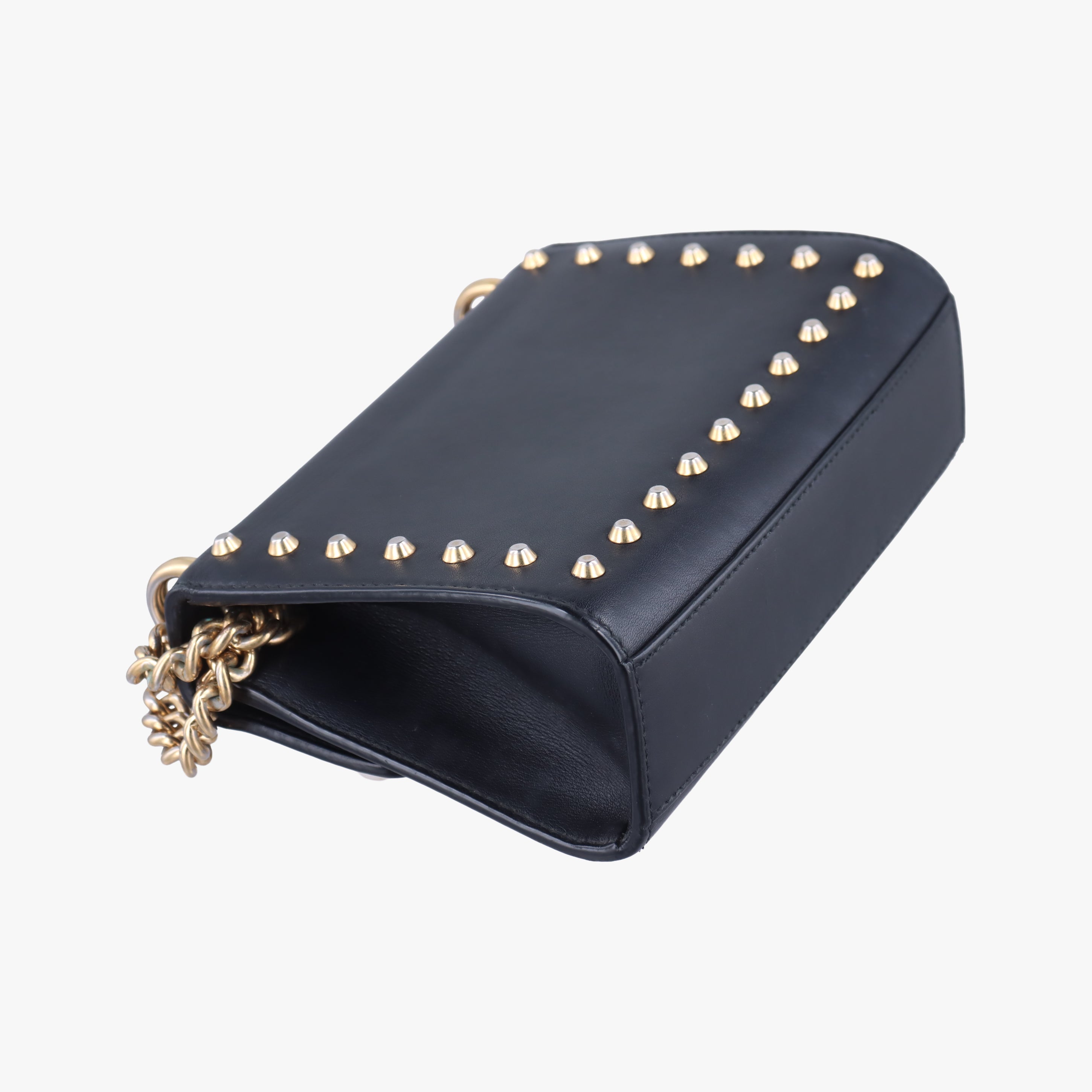 Pre-owned Gucci Padlock Black Leather 432182 shoulderbag | stylenewstar