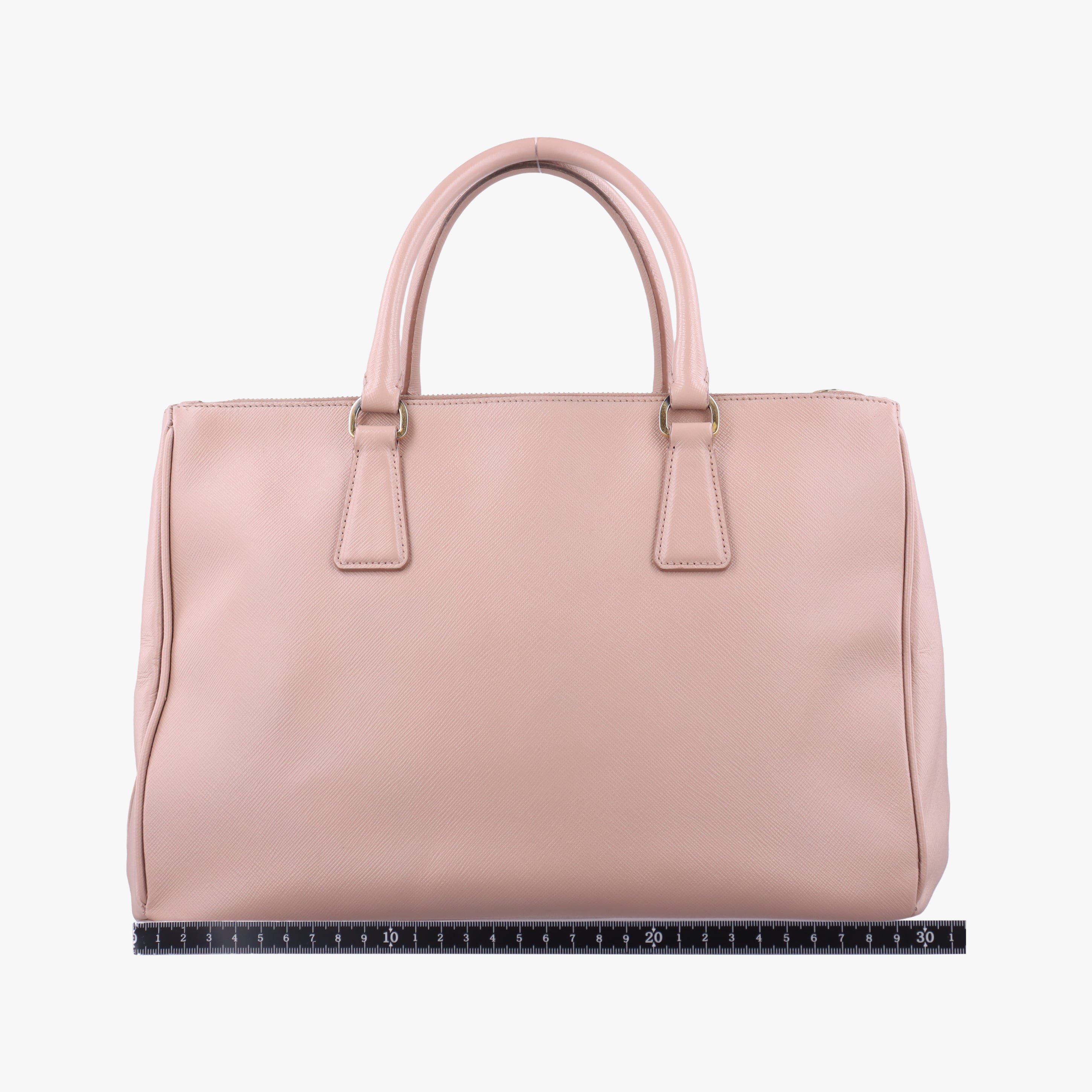 Pre-owned Prada Galleria Pink SAFFIANO Leather BN2274 shoulderbag | stylenewstar