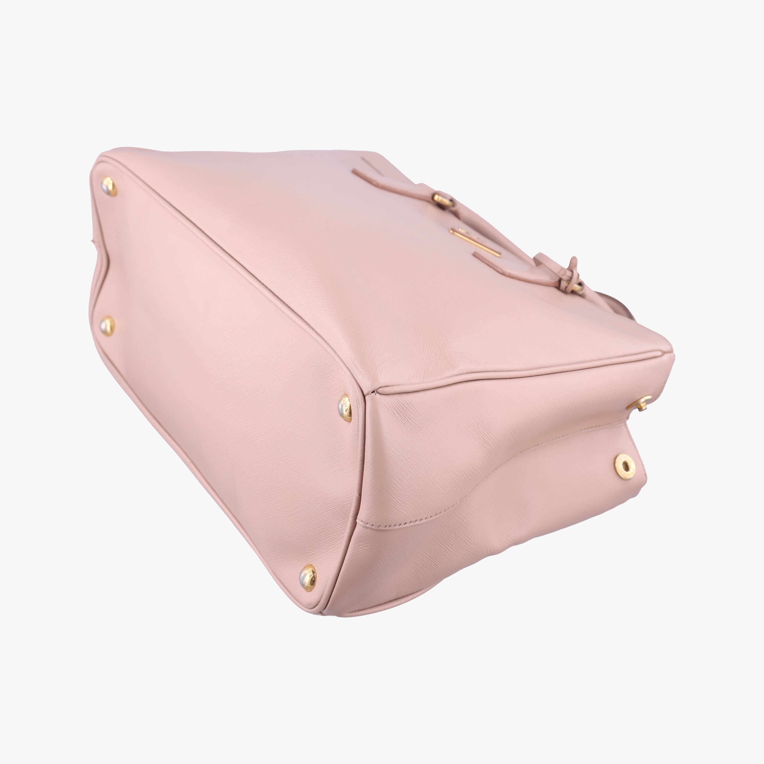 Pre-owned Prada Galleria Pink SAFFIANO Leather BN2274 shoulderbag | stylenewstar
