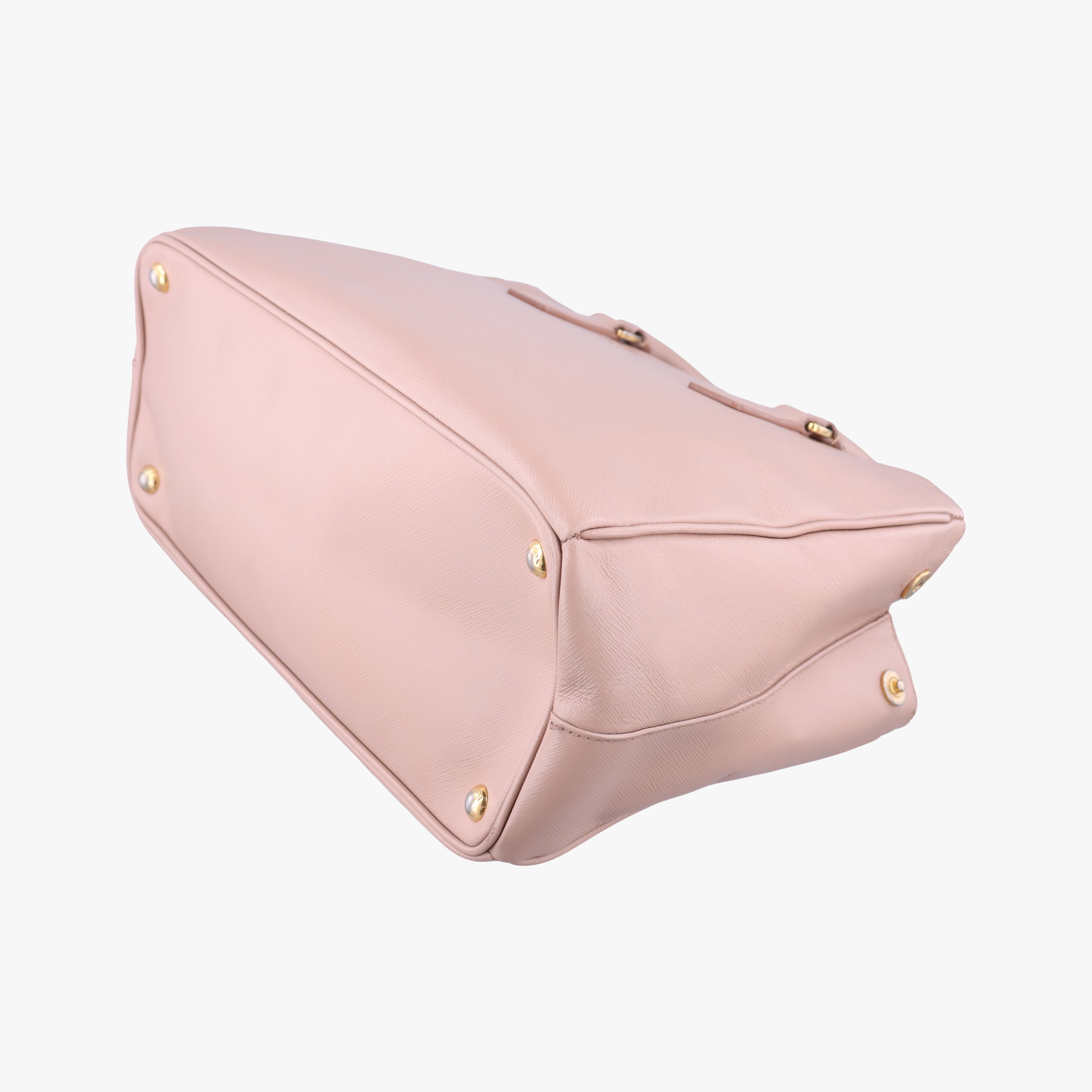Pre-owned Prada Galleria Pink SAFFIANO Leather BN2274 shoulderbag | stylenewstar