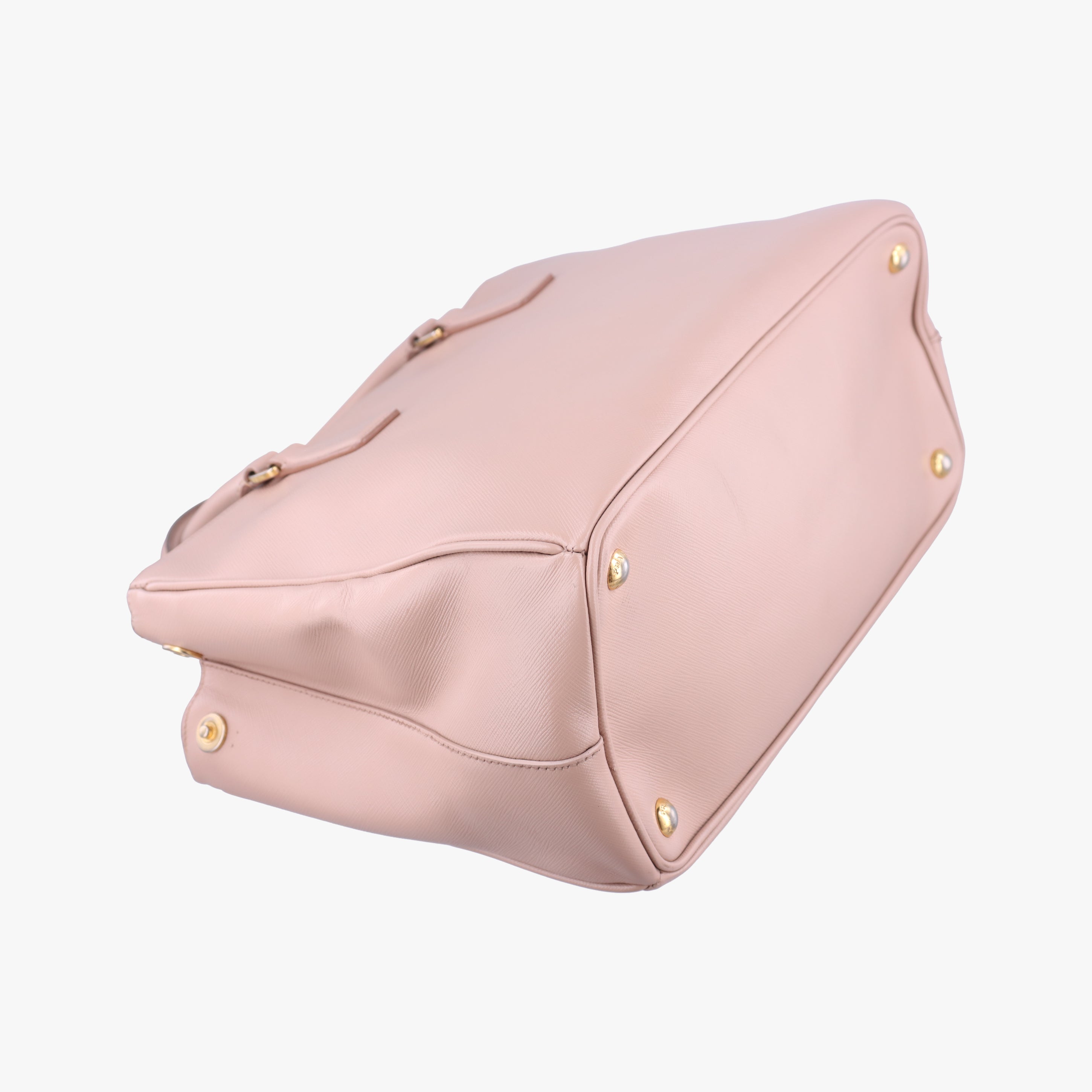 Pre-owned Prada Galleria Pink SAFFIANO Leather BN2274 shoulderbag | stylenewstar